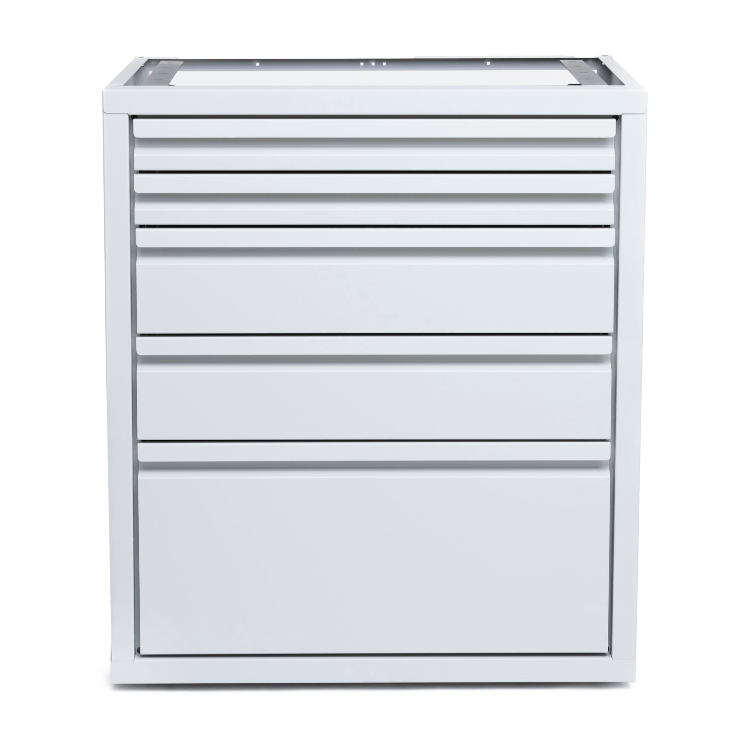 RB Components 32-Inch Drawer Cabinet - Five-Drawer Storage