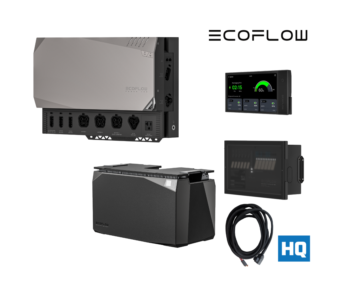 3.6 kW EcoFlow Power Kit (5 kWh) - Integrated 48V Power