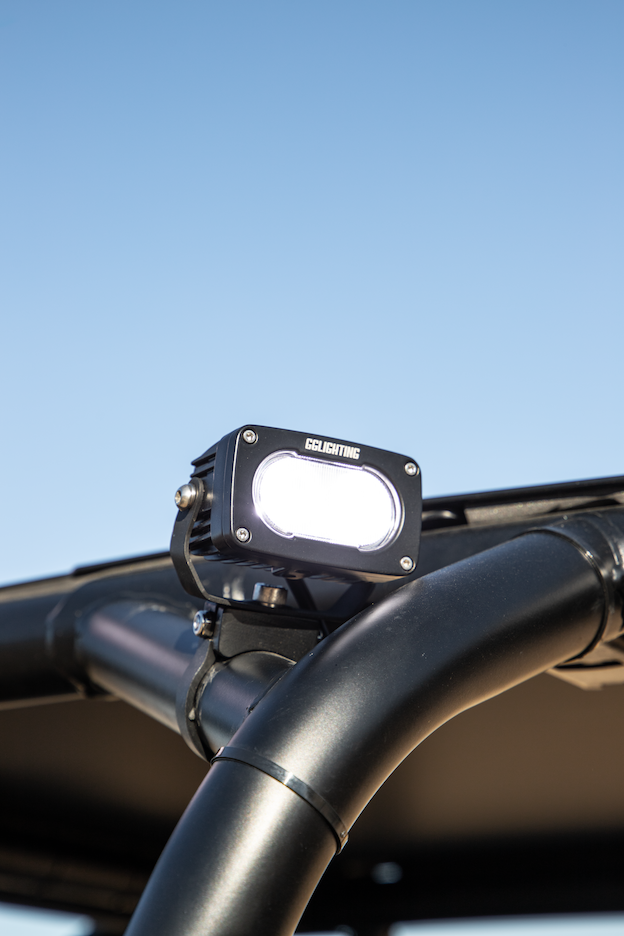 GGLighting GP10 Offroad LED Pod Bundle Dual Color With Free Wiring Harness - Off-Road LED Pod Bundle