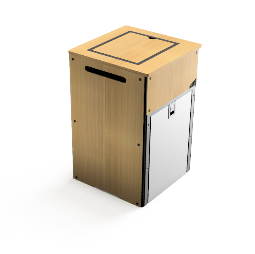 Rigwell Made Grub Fridge Cab - Modular Galley Base