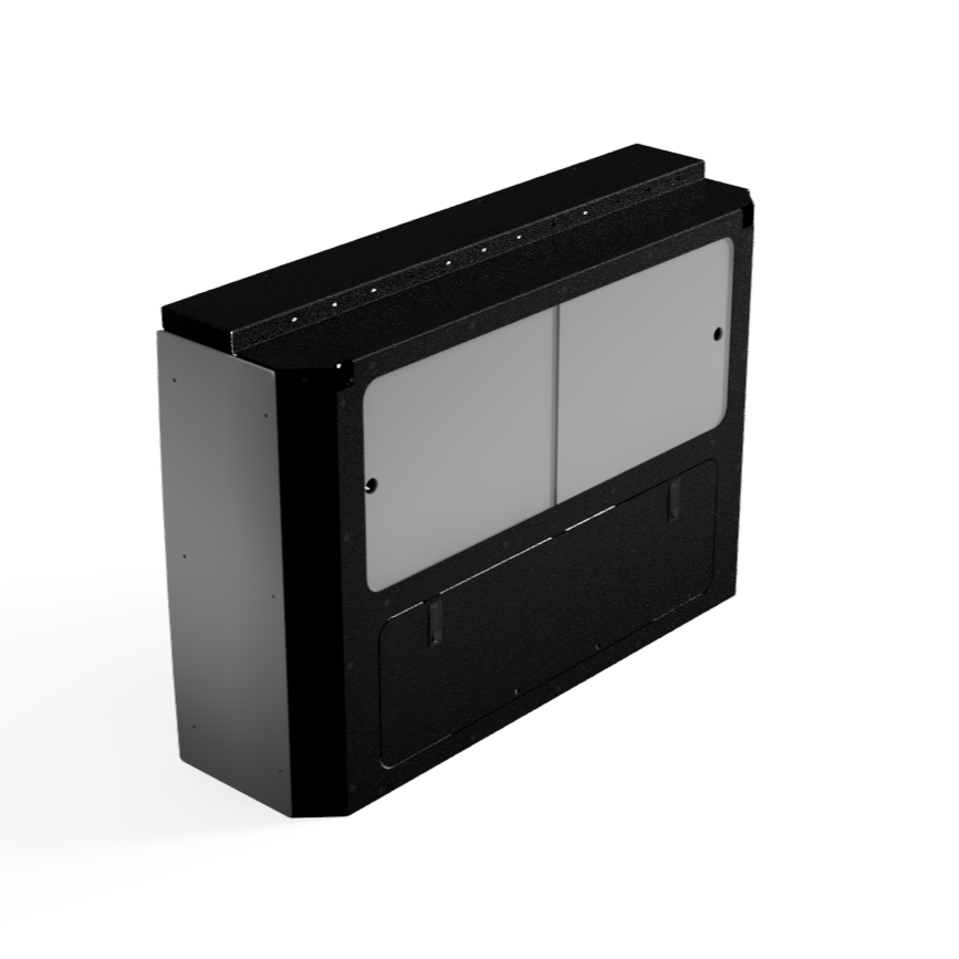 Rigwell Made Van Single Wheel Well Box - Modular Storage Base