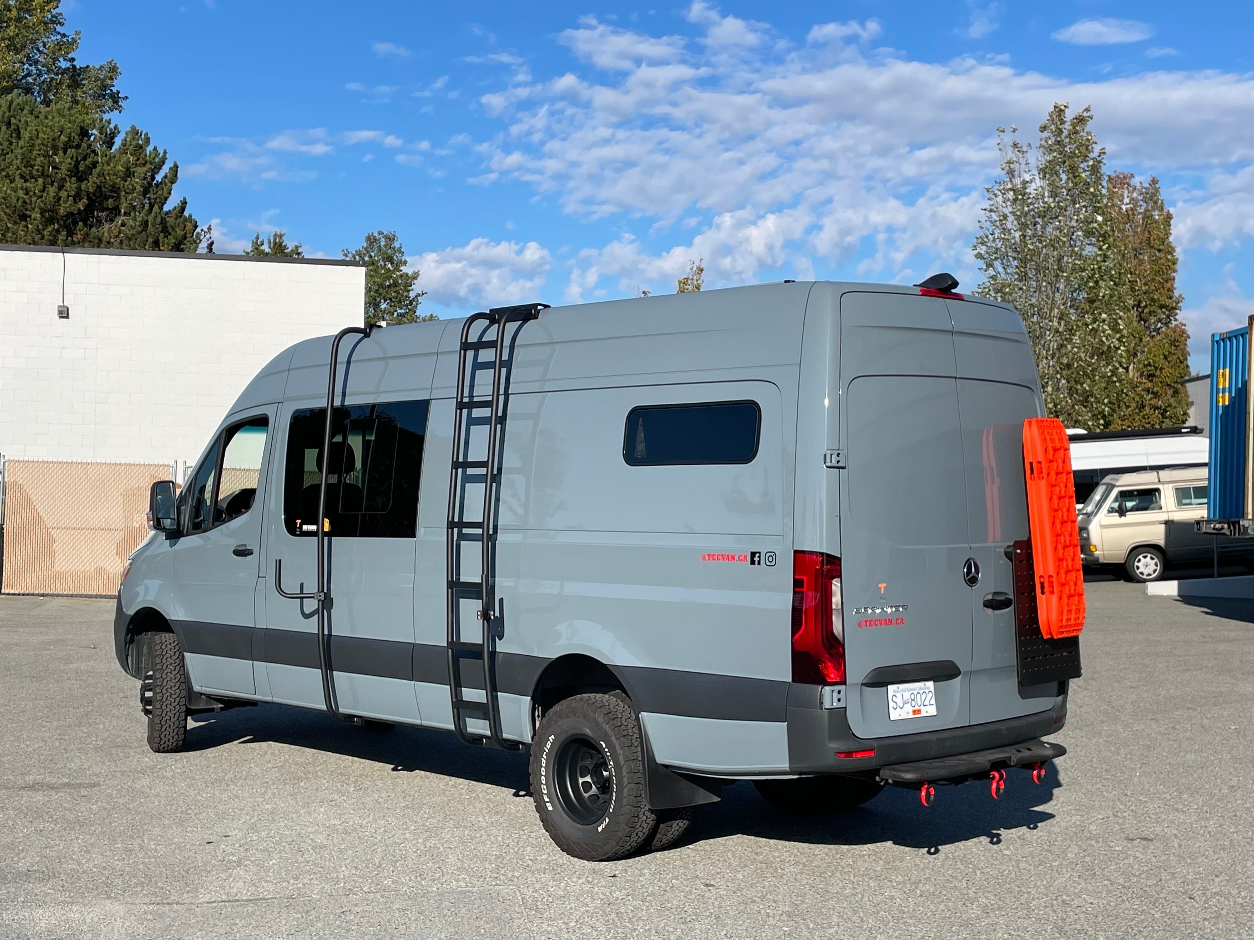 Tec Vanlife Sprinter Surf Rack - Low-Bulk Board Storage