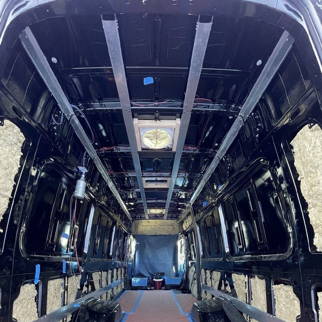 RB Components Sprinter 170 Extended Ceiling Braces - L-Track Support