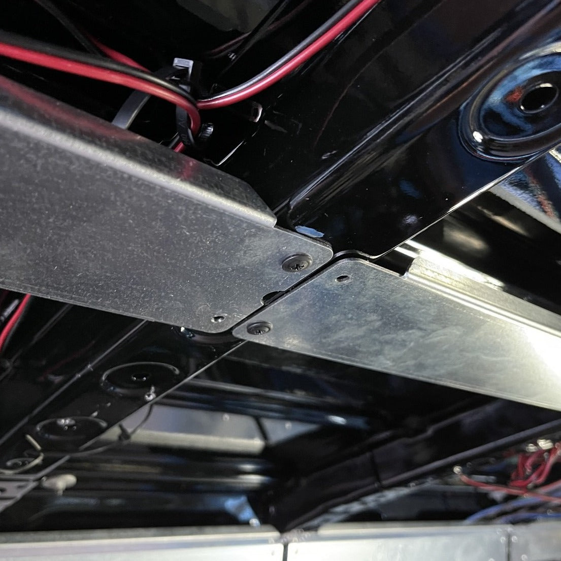 RB Components Sprinter 170 Extended Ceiling Braces - L-Track Support