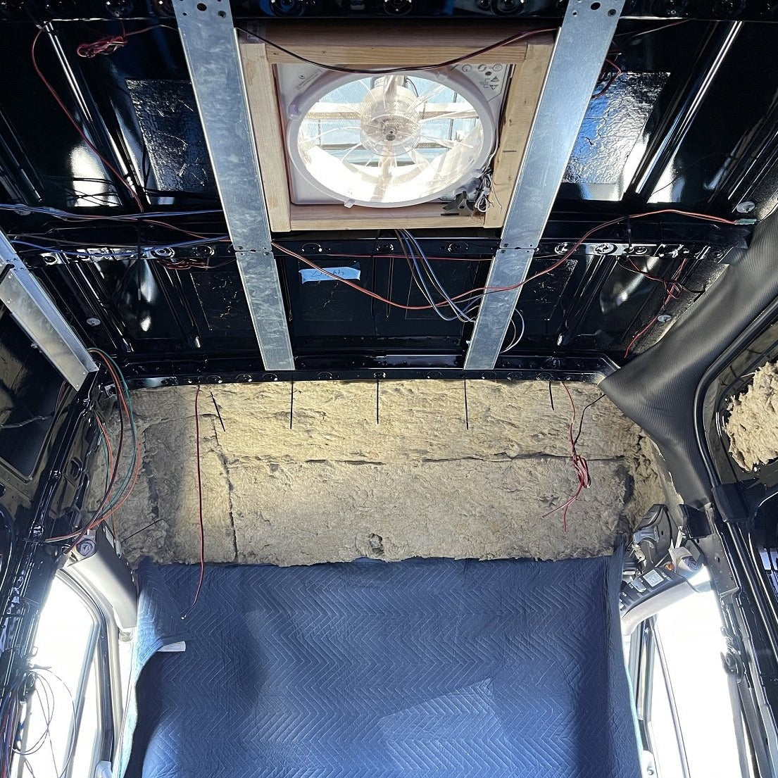 RB Components Sprinter 170 Extended Ceiling Braces - L-Track Support