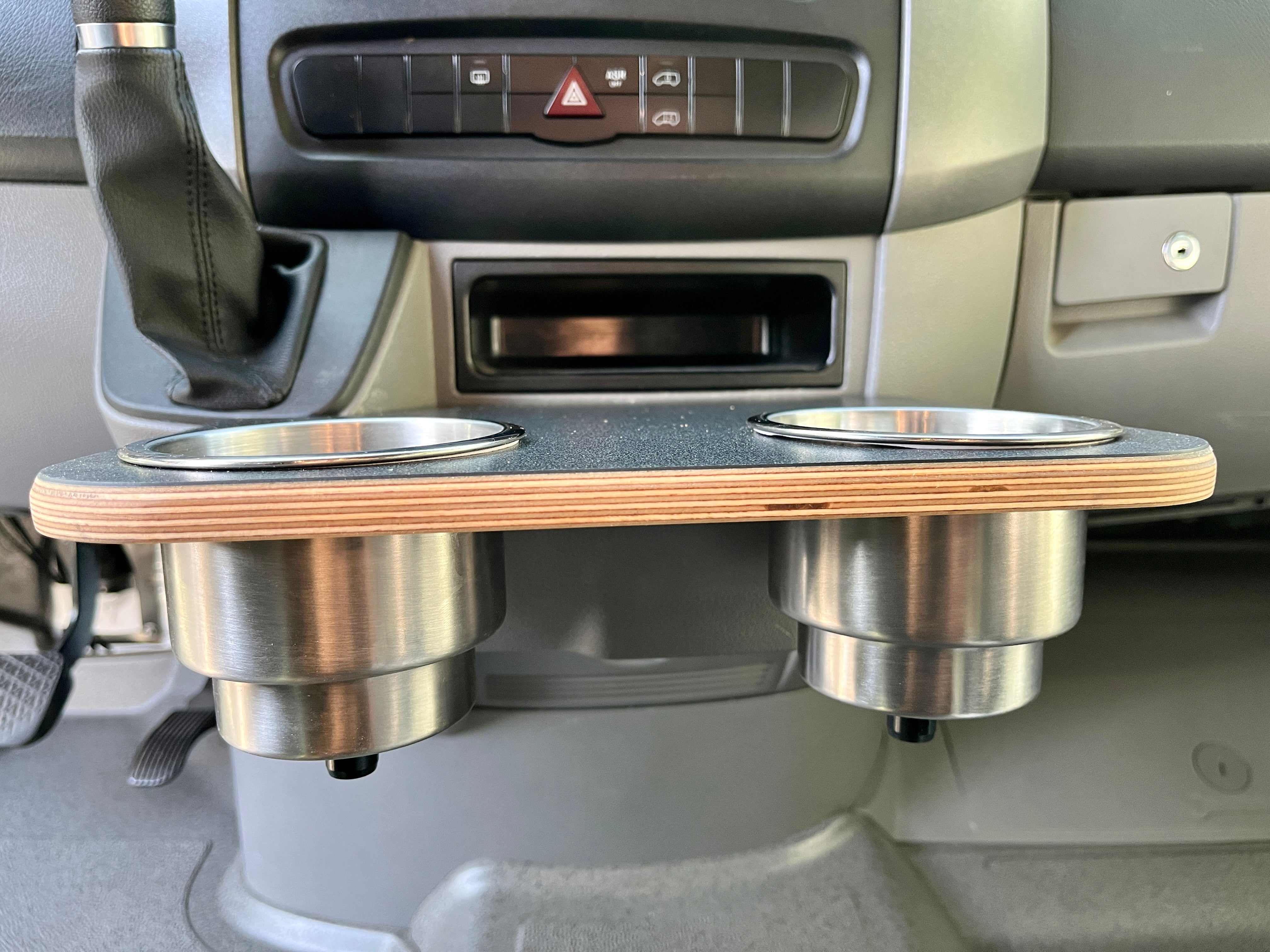 Weekender Outdoors Sprinter Cupholder Snack Tray-Charcoal Matrix