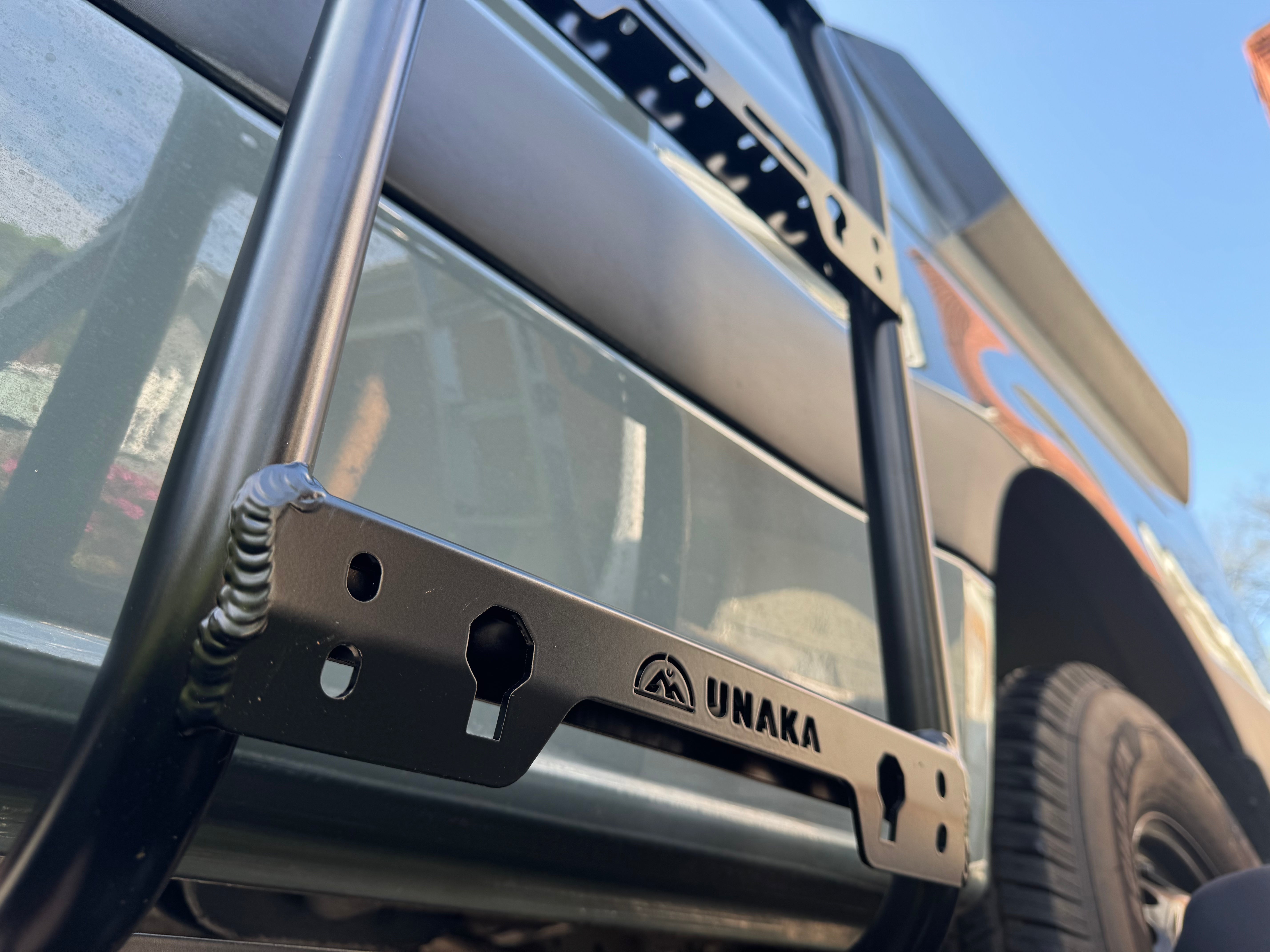 Unaka Gear Co. Sprinter Ladder OEM Rail Adapter Kit - Rack Mounting Hardware