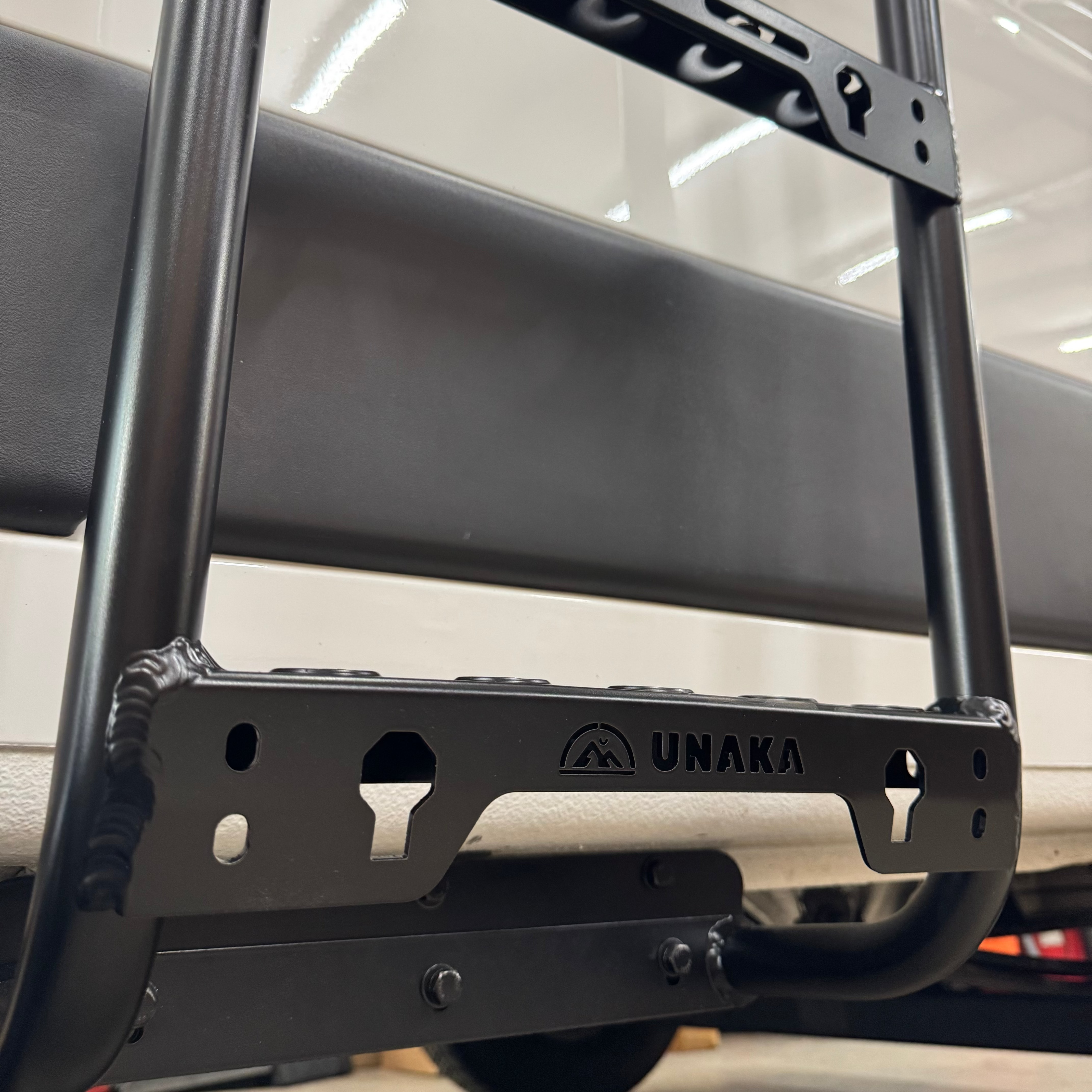 Unaka Gear Co. Ram ProMaster Side Mount Ladder - Exterior Roof Access