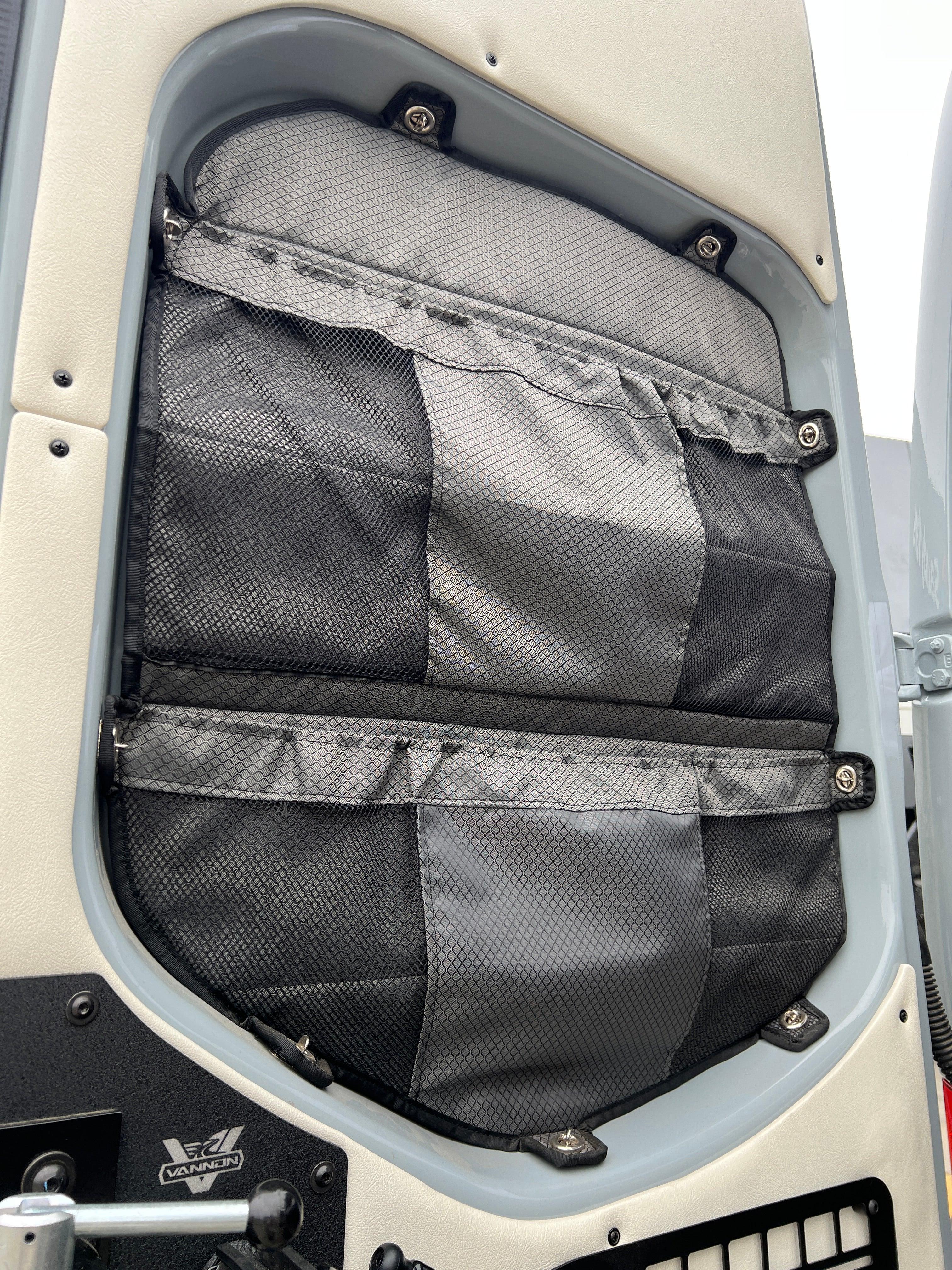 SANDY VANS SPRINTER REAR WINDOW STORAGE STUFF BAGS