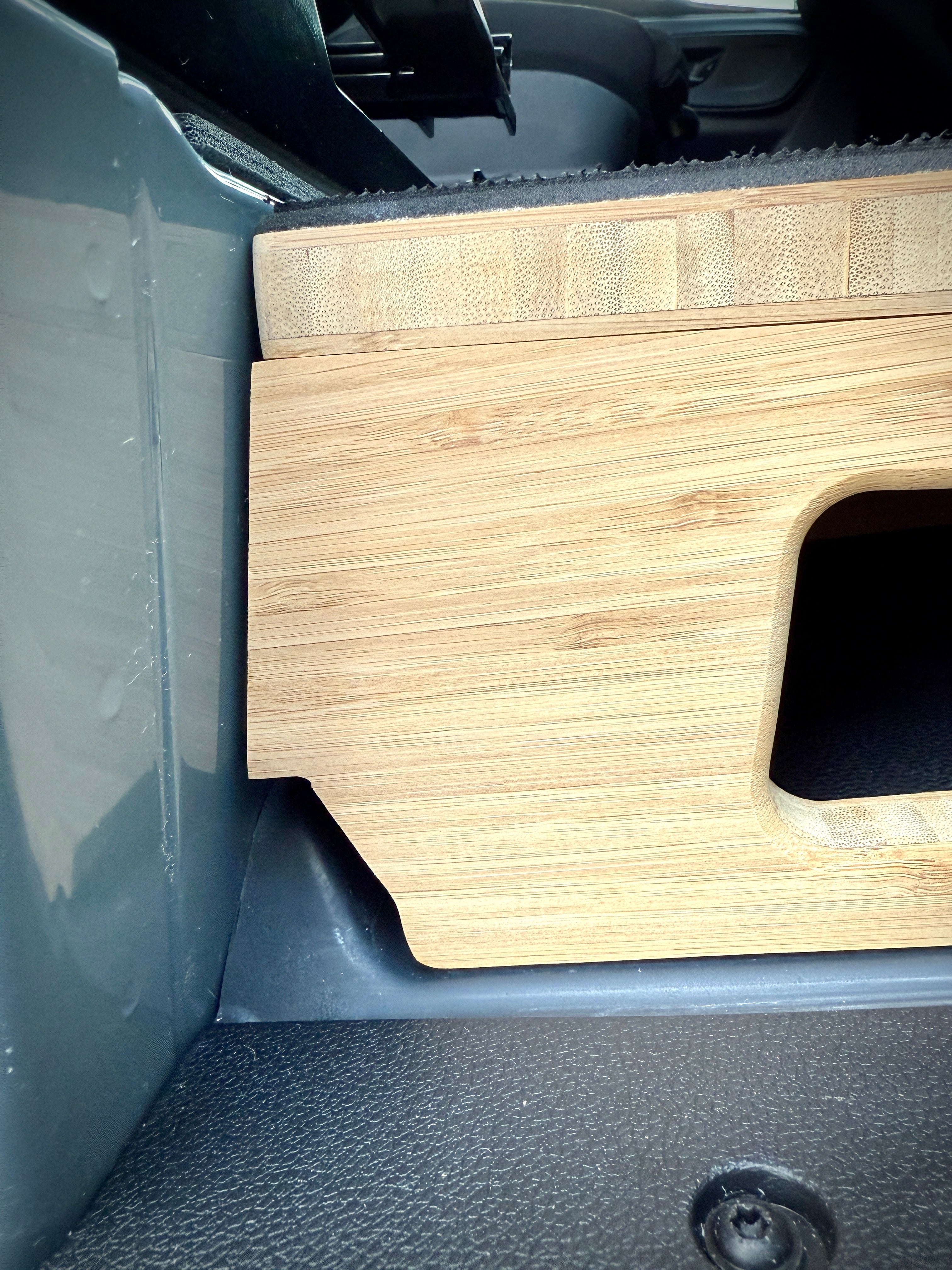Weekender Outdoors Passenger Footrest + Hidden Storage for Sprinter Vans (2006-Present)