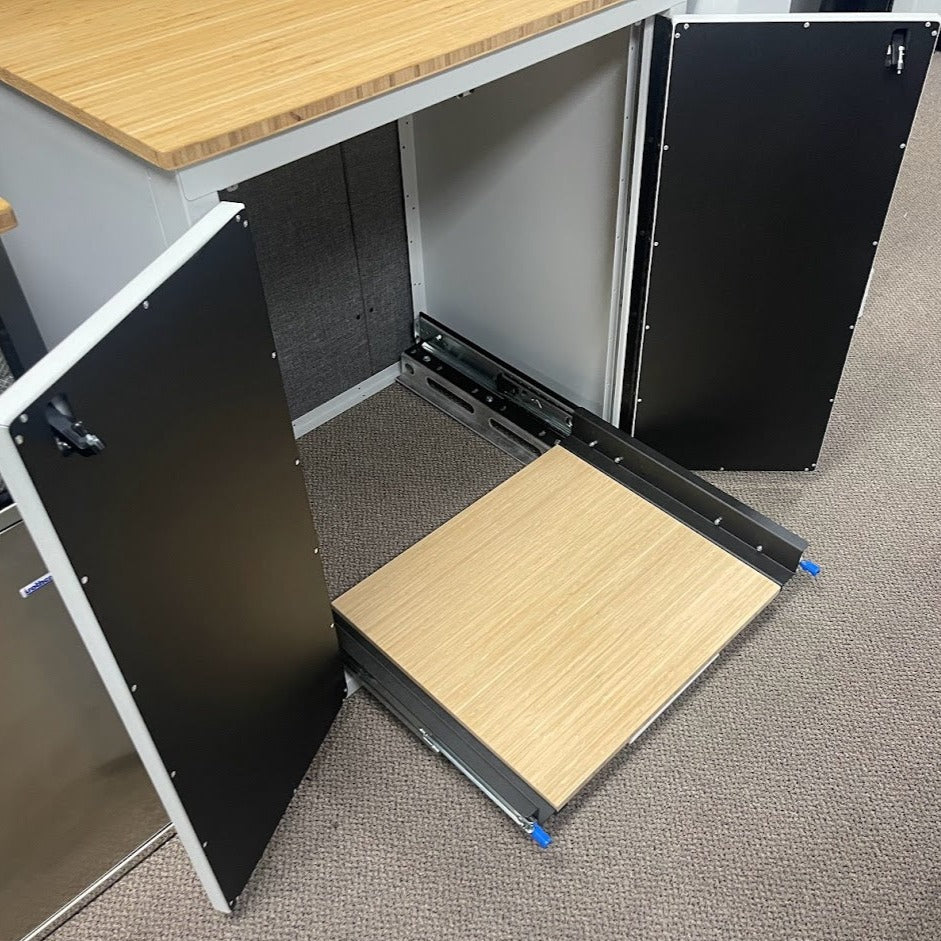 RB Components 20-Inch Galley Slide Riser - 2.25-Inch Lift