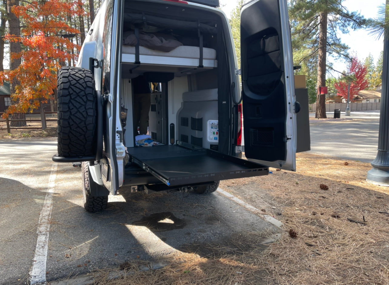 Alpine Van Works Revel Slide-Out Tray - Full-Extension Access