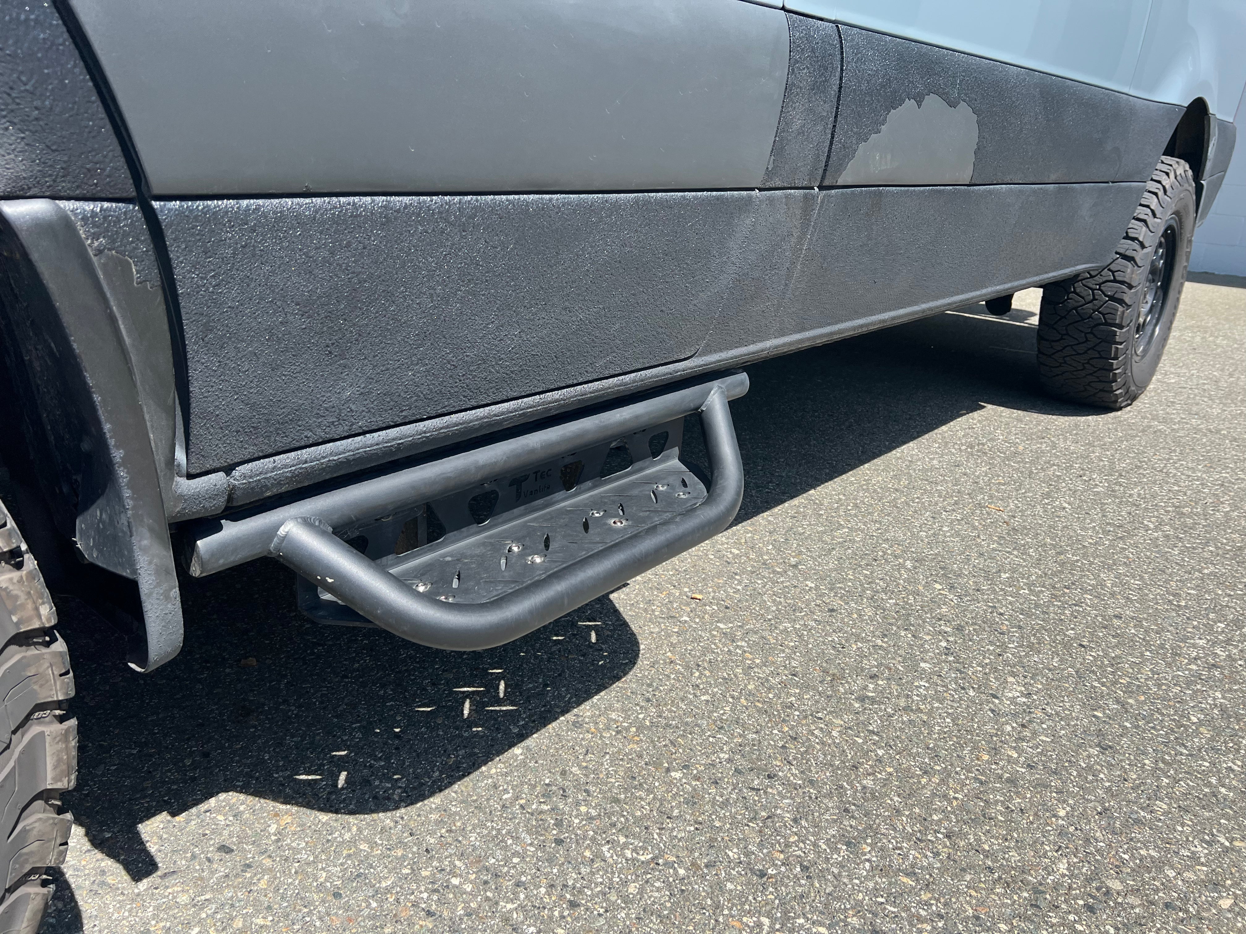 Tec Vanlife Sprinter Running Boards - Modular Drop-Down