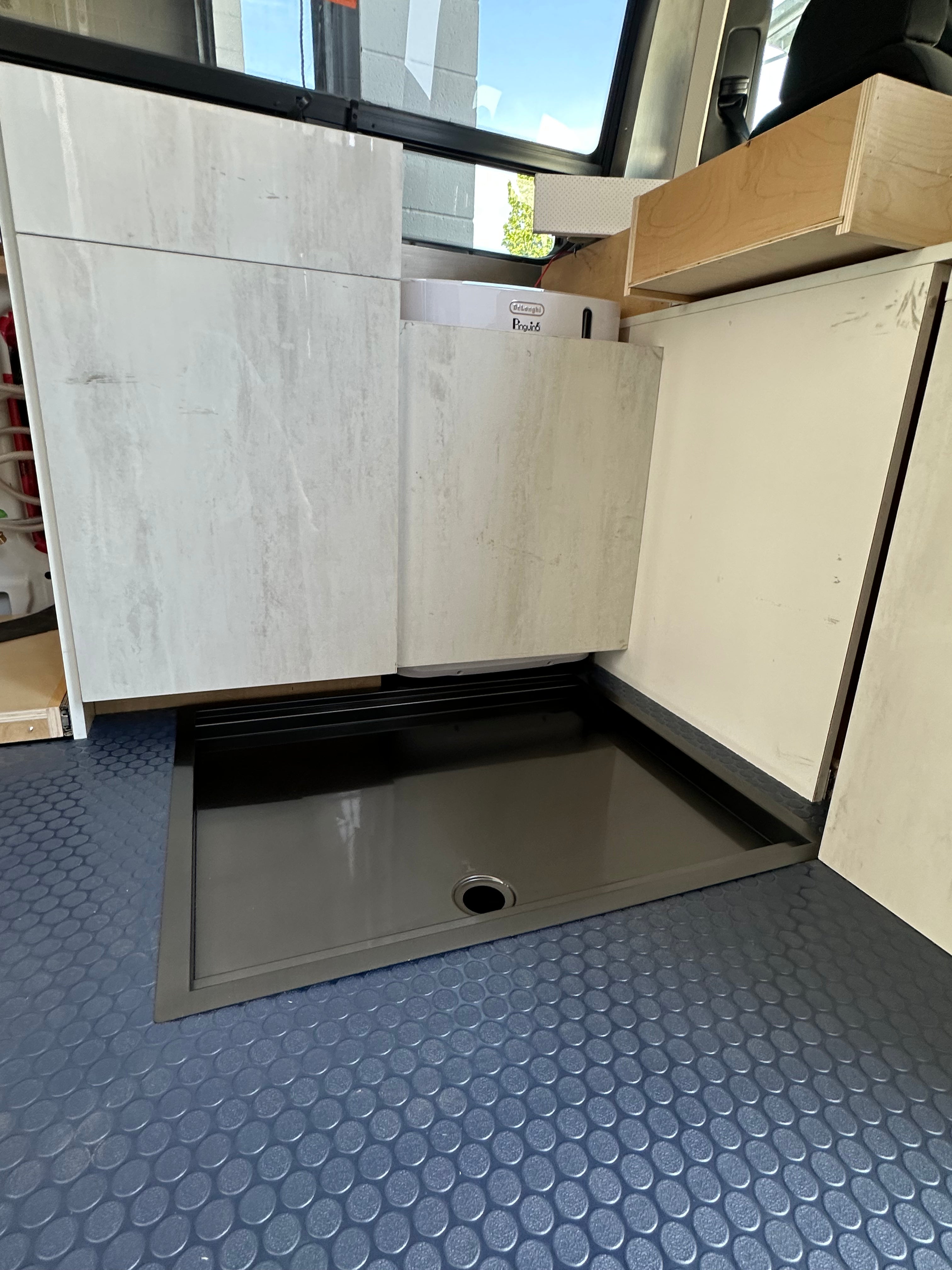 Tec Vanlife Low-Profile Shower Pan - Recessed Floor