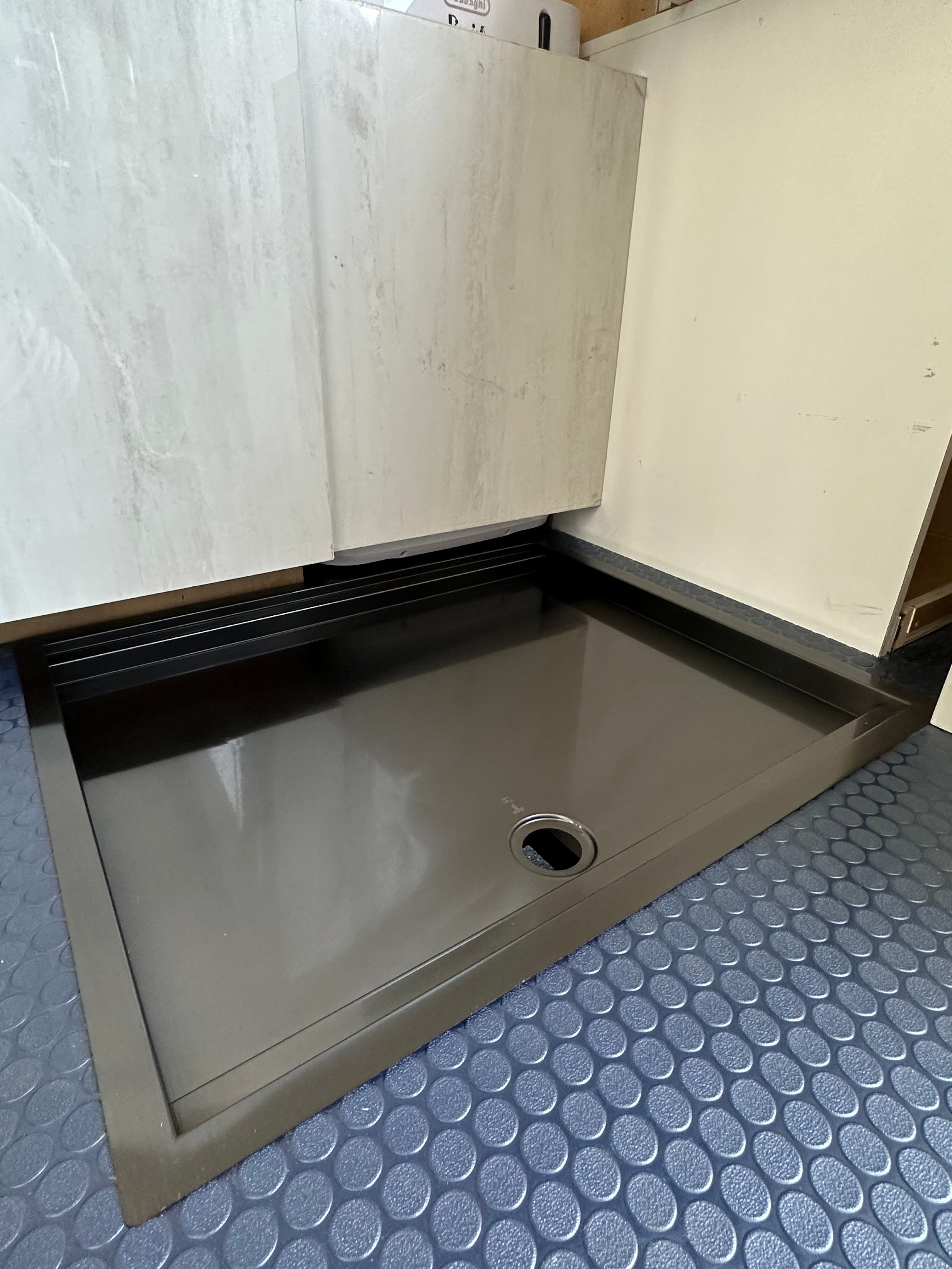 Tec Vanlife Low-Profile Shower Pan - Recessed Floor