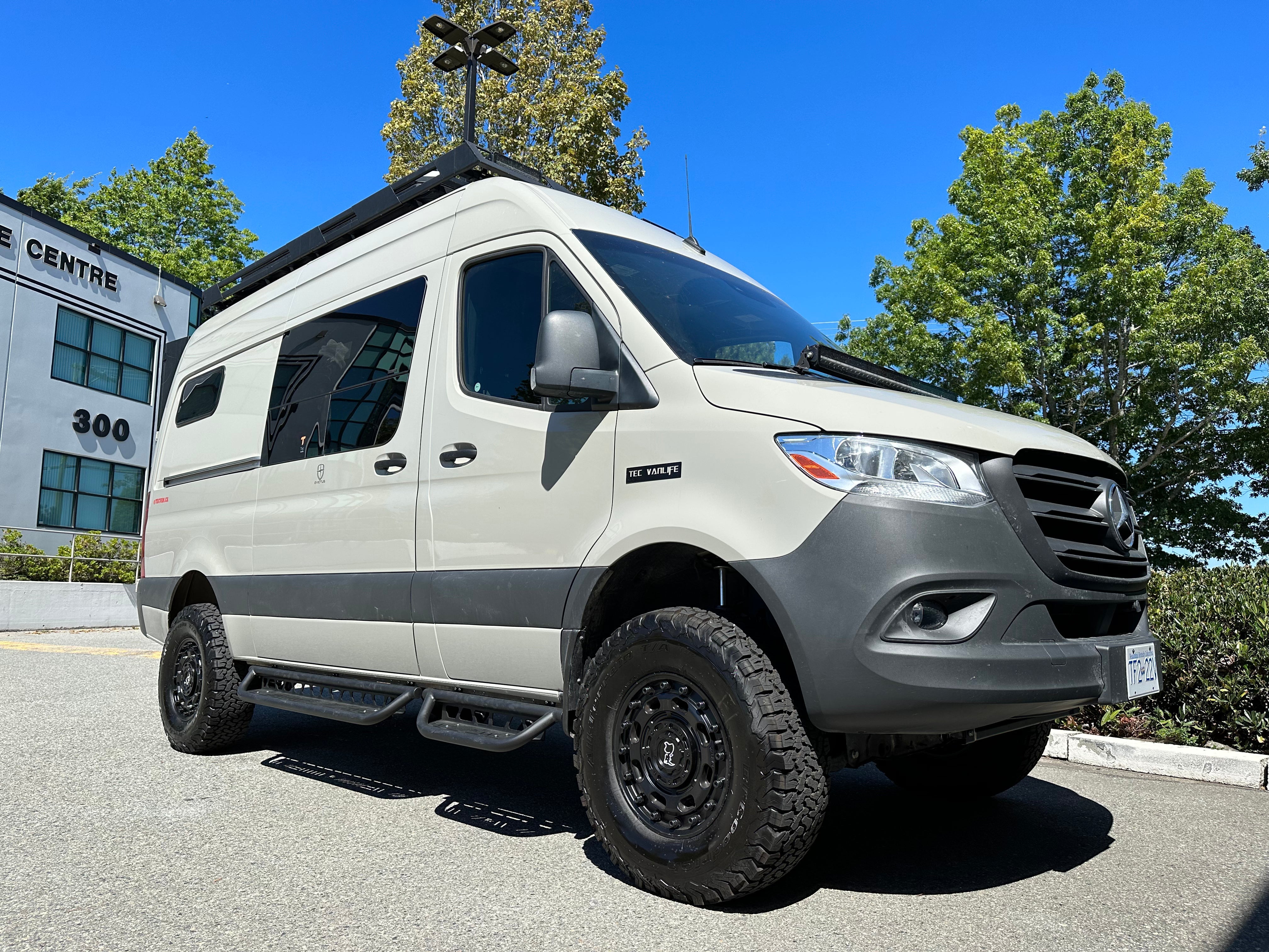 Tec Vanlife Sprinter Running Boards - Modular Drop-Down