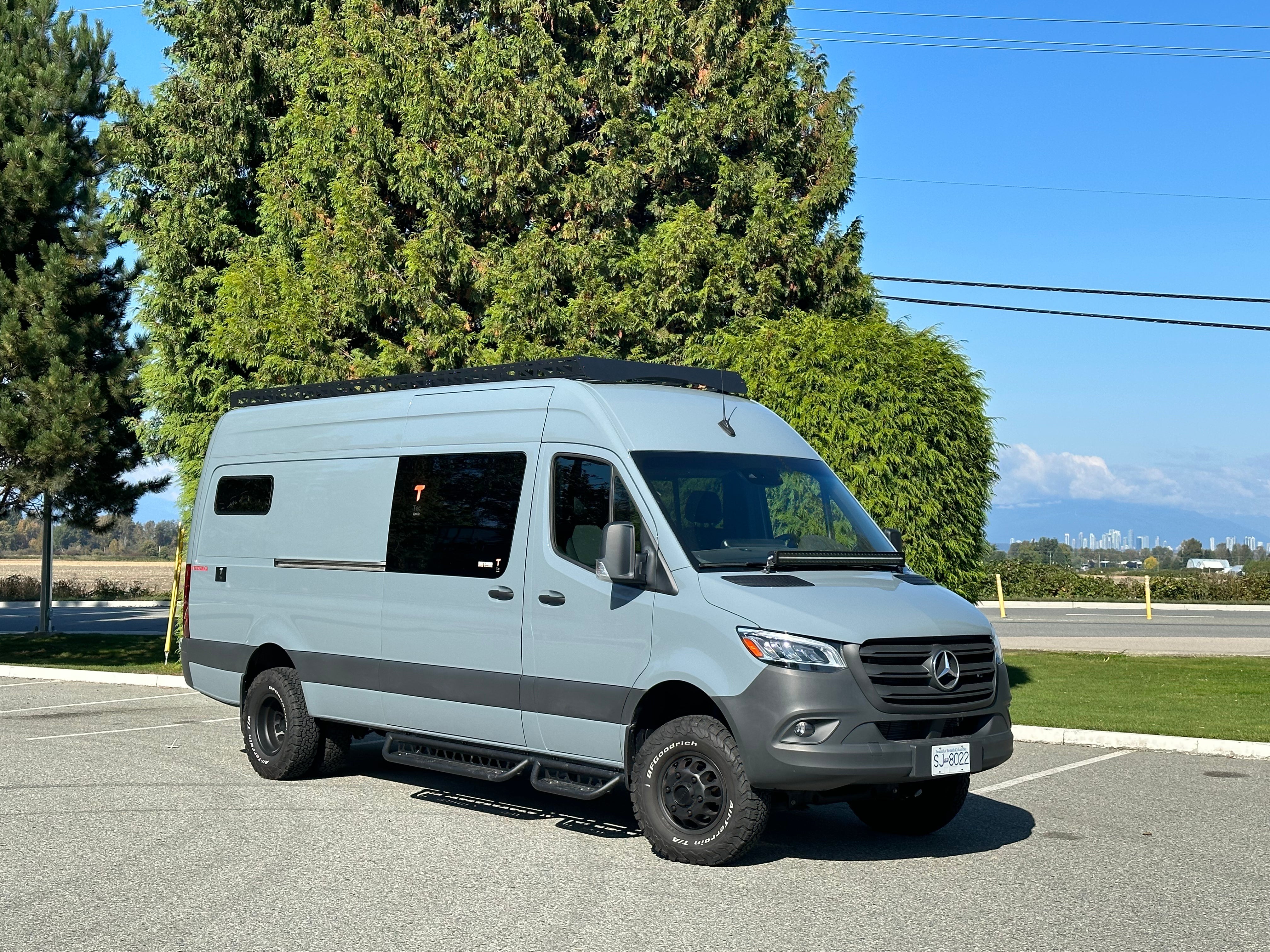 Tec Vanlife Sprinter Running Boards - Modular Drop-Down