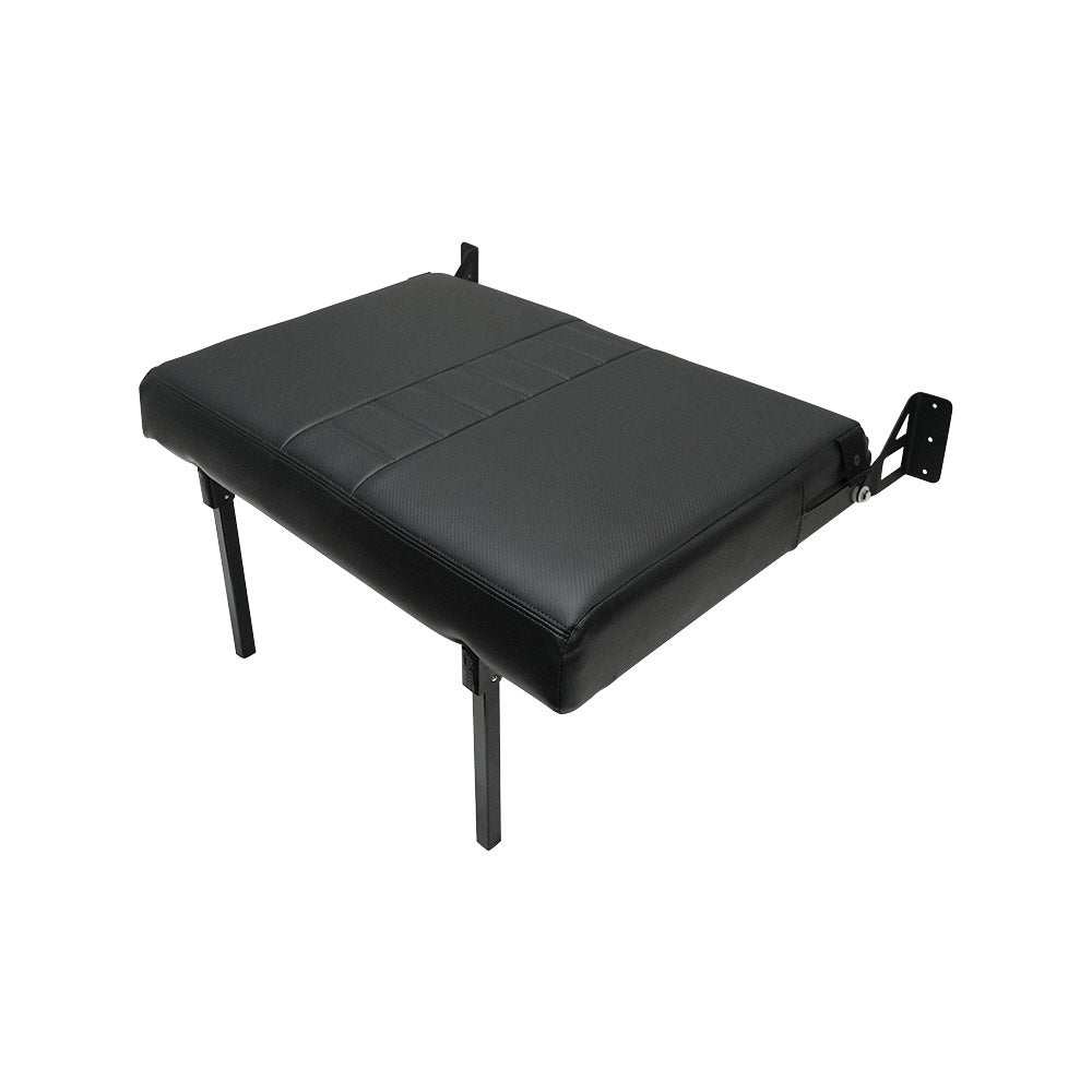 RB Components 34-Inch Folding Bench - Carbon Fiber Vinyl