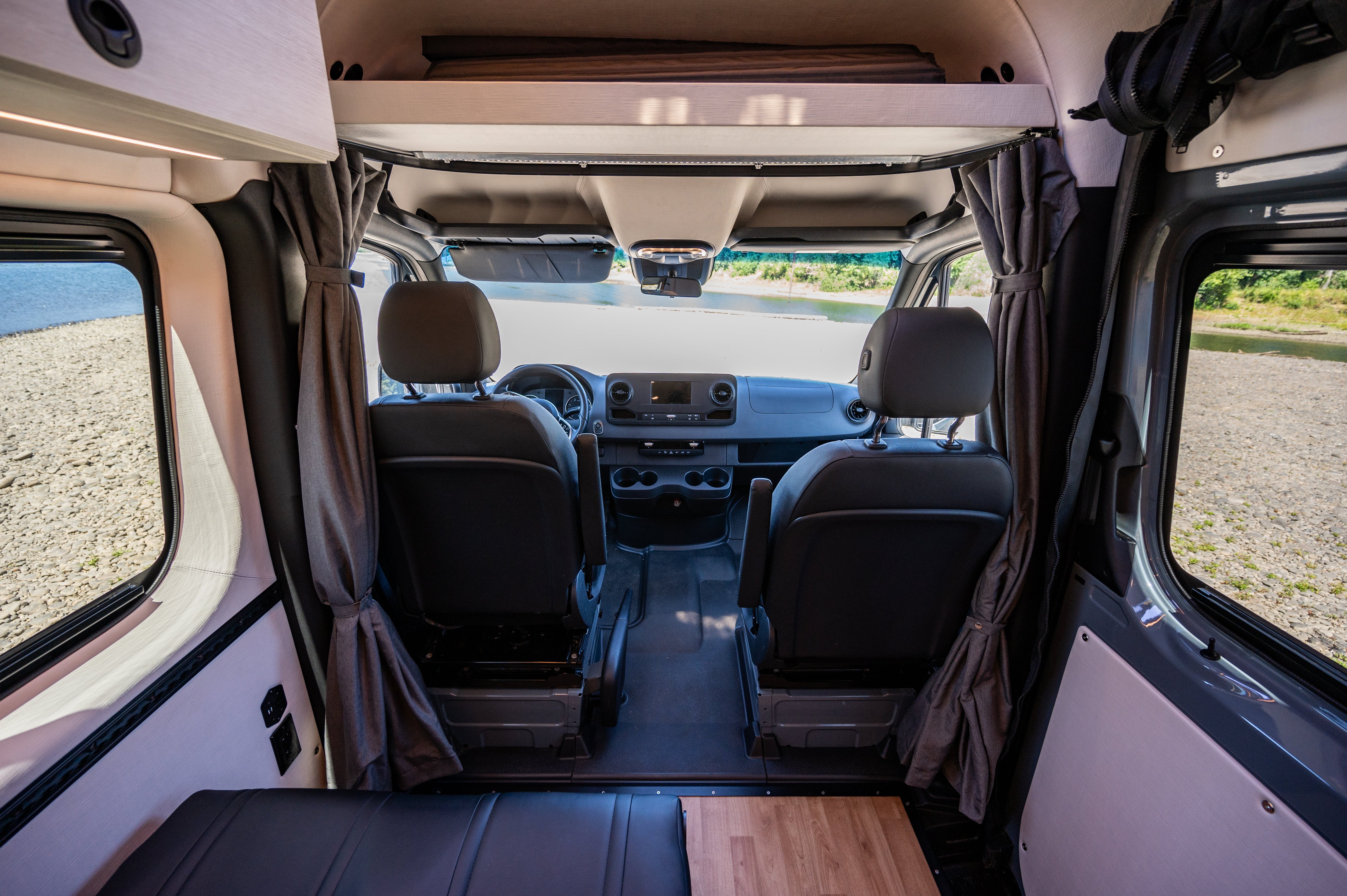 Alpine Van Works Insulated Cab Curtain - Four-Season Privacy