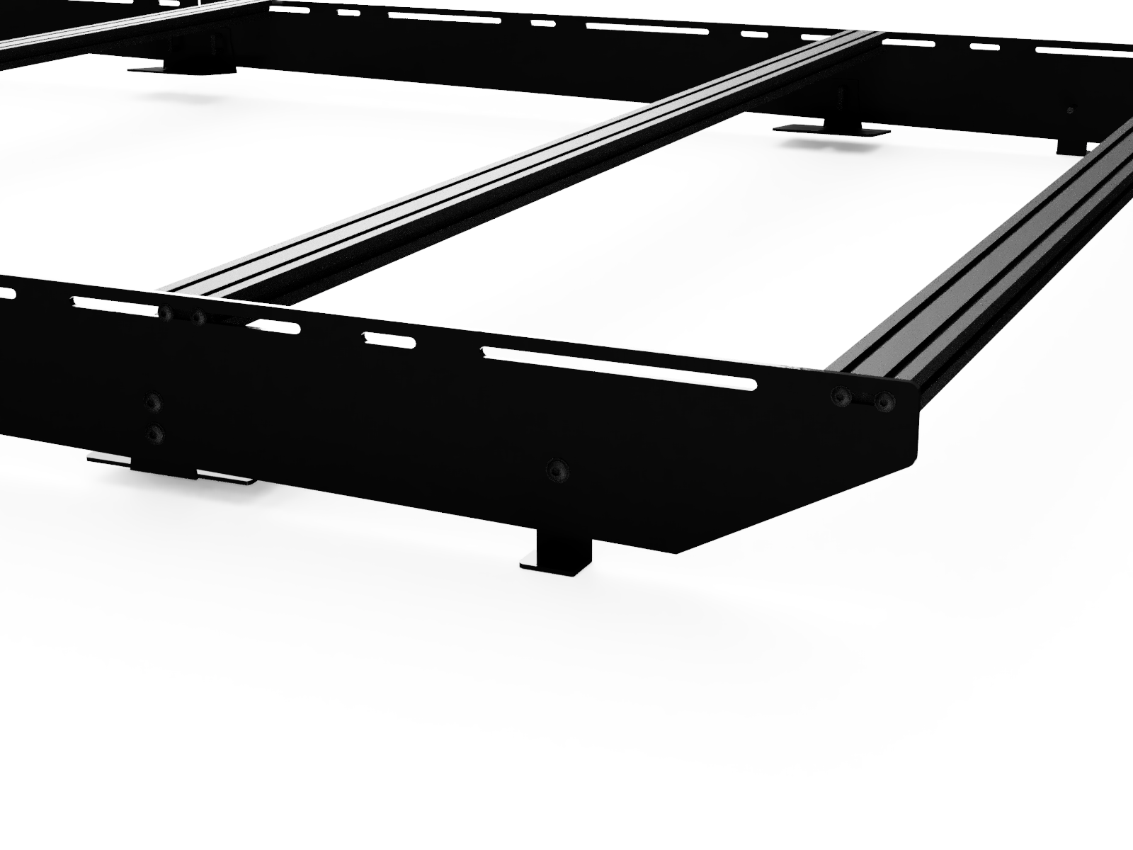 WHITE TOP ADVENTURES TRANSIT 130" LOW ROOF STRATA ROOF RACK