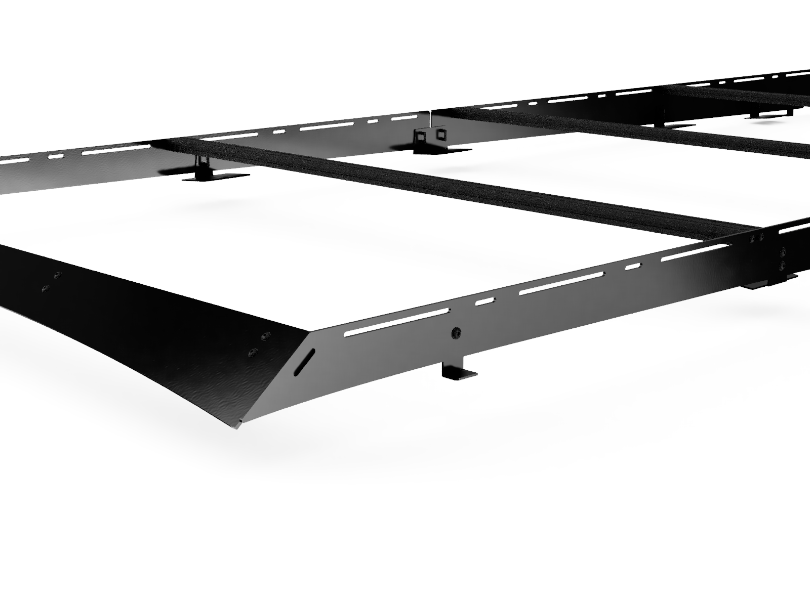 WHITE TOP ADVENTURES TRANSIT 148" LOW ROOF STRATA ROOF RACK