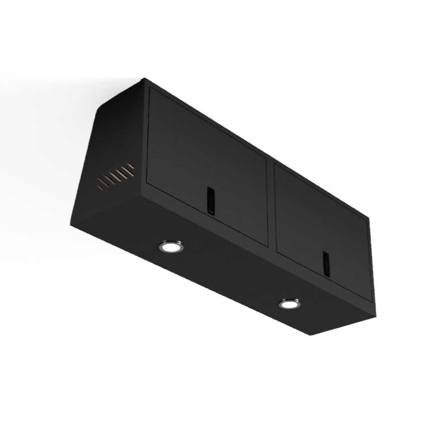 SERG SUPPLY LOW-PROFILE SQUARED OVERHEAD VAN CABINET