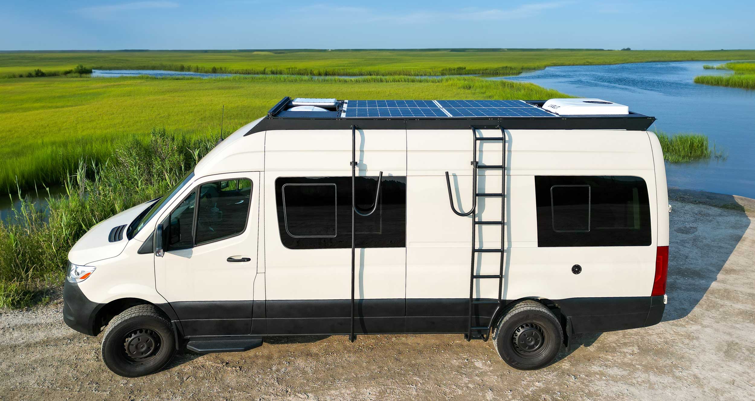 ORION VAN GEAR SPRINTER WHEEL WRAP SIDE LADDER