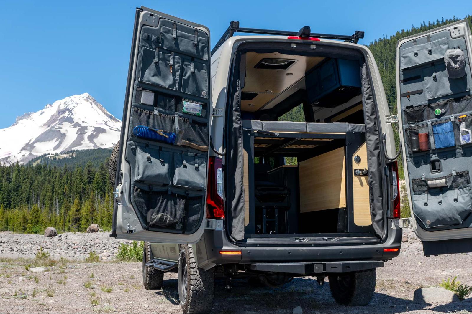 ROVER VANS GOAT GARAGE SYSTEM - ULTIMATE 3-in-1 BED/DESK/STORAGE