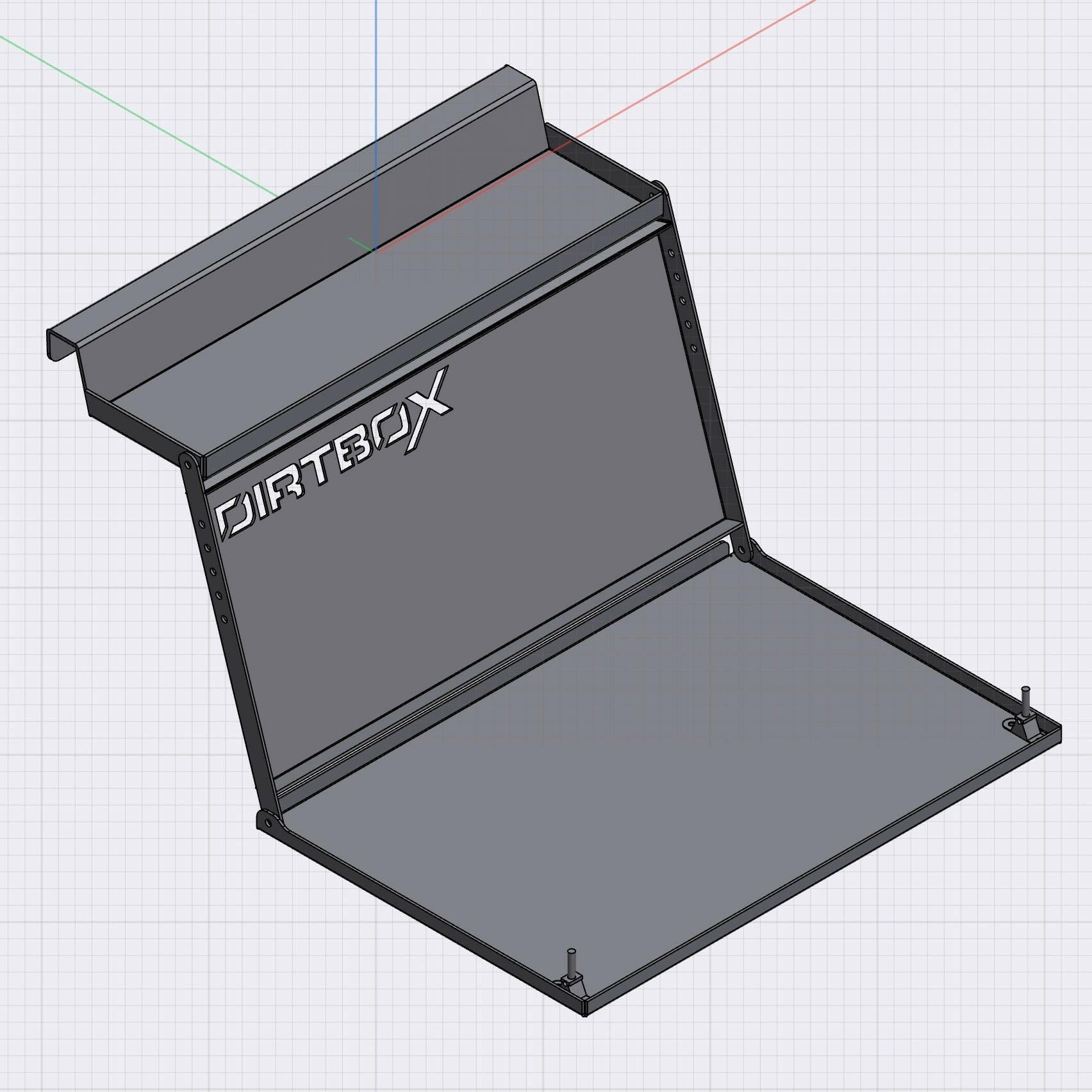 DIRTBOX OVERLAND HITCH HIKER FOLDING TABLE