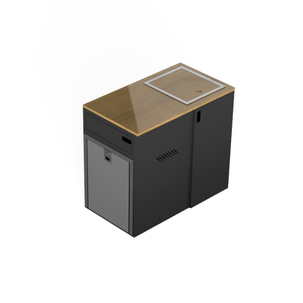 UNAKA GEAR CO. SPRINTER, TRANSIT, OR PROMASTER PASSENGER SIDE VAN KITCHEN