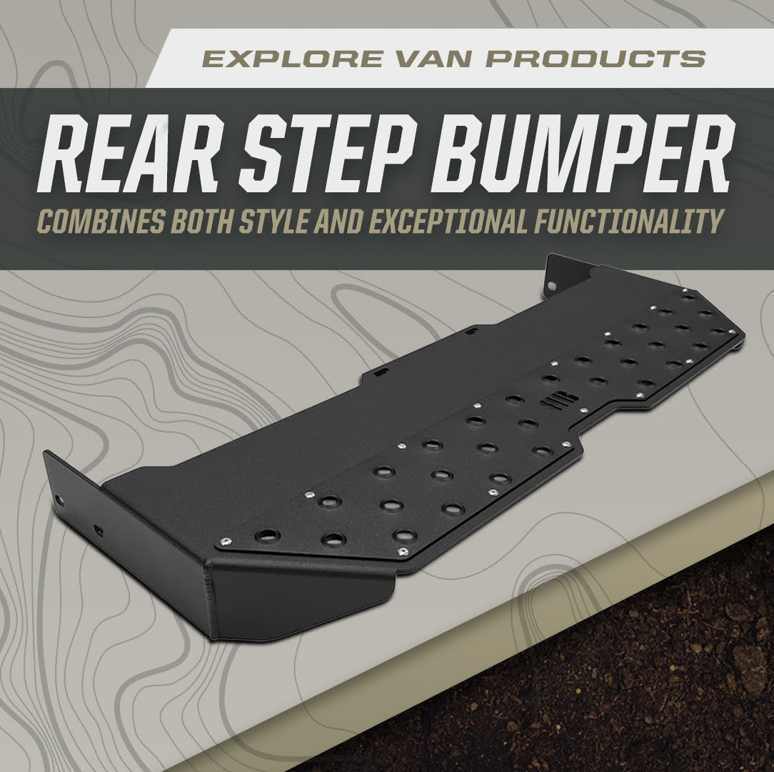 RB Components 2007+ Sprinter Rear Step - Hitch-Mount Access