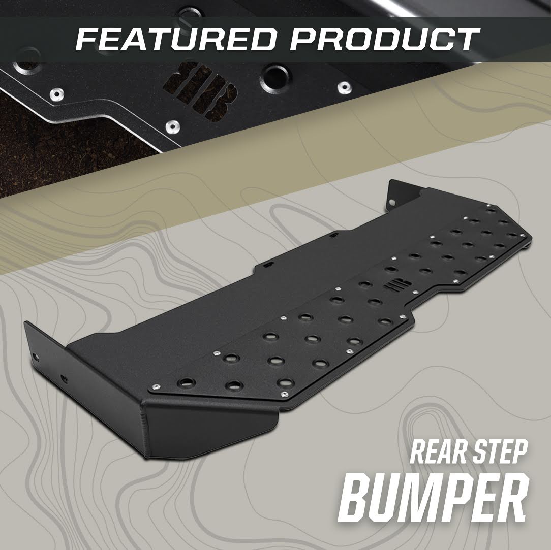 RB Components 2007+ Sprinter Rear Step - Hitch-Mount Access