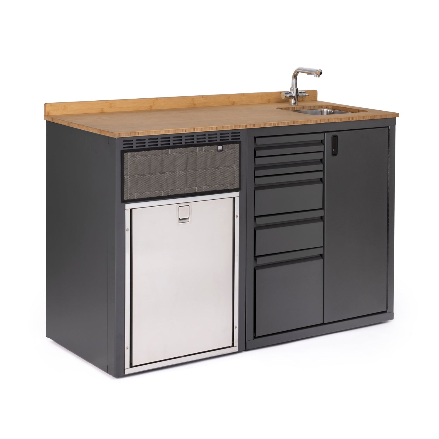 RB Components 56-Inch Isotherm 85 Galley - Drawer System