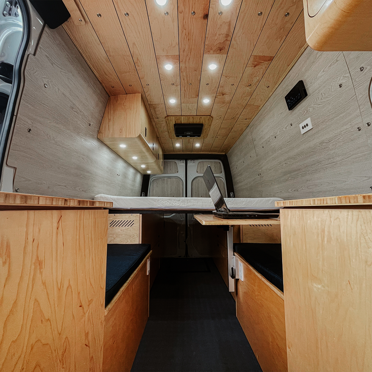 SERG SUPPLY ROUNDED OVERHEAD CAMPERVAN CABINETS
