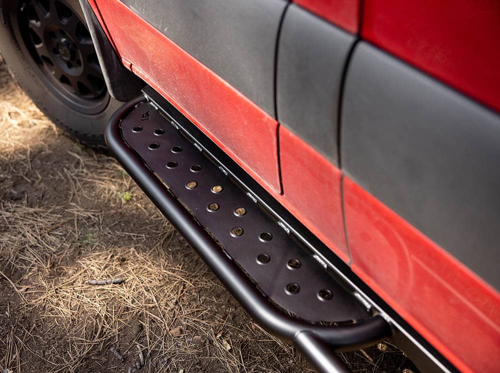 Flatline Van Co. Mercedes Sprinter Sprinter Van Side Steps - Step Access