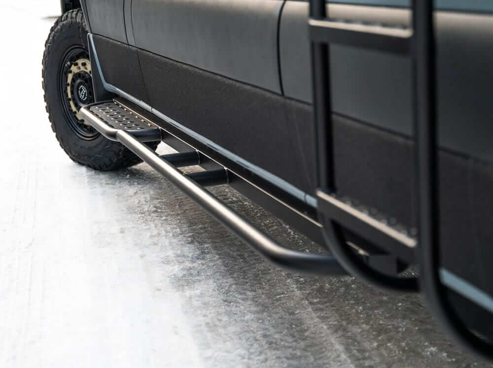 Flatline Van Co. Mercedes Sprinter Sprinter Van Side Steps - Step Access
