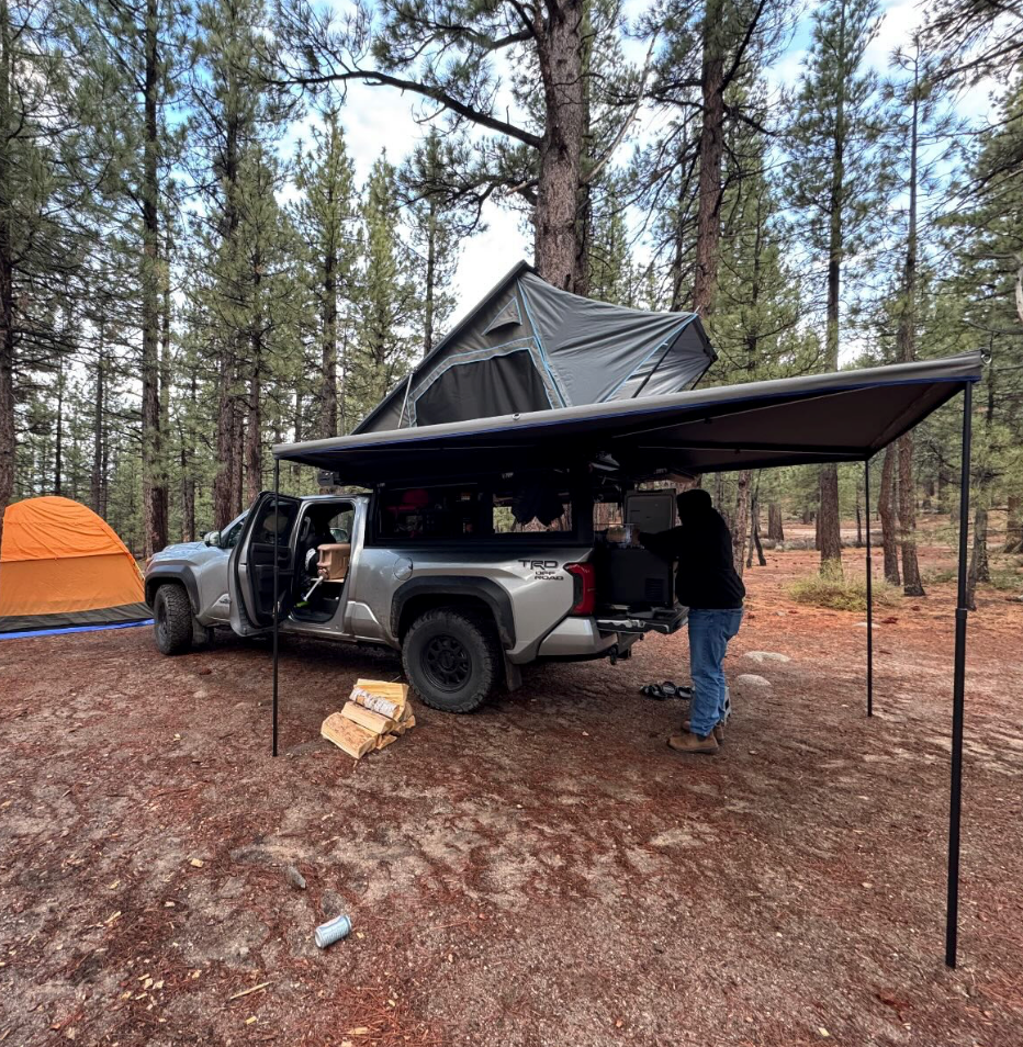 DIRTBOX FREE-STANDING 270-DEGREE AWNING