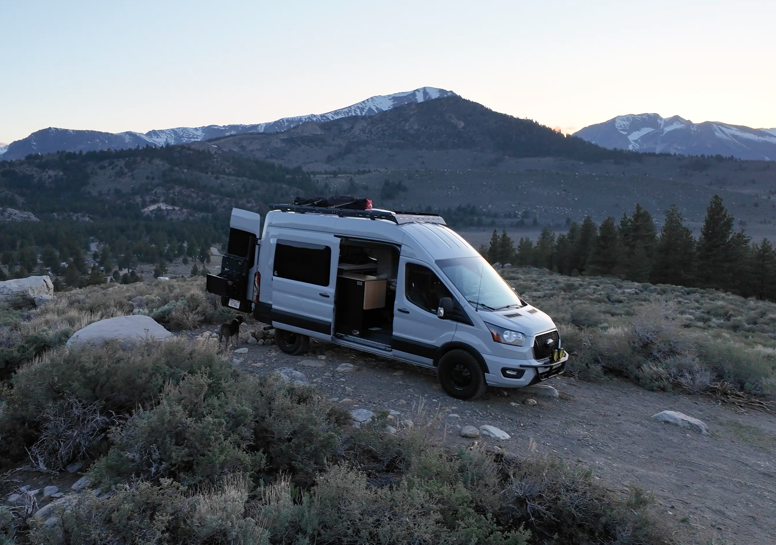 VANSPEED TRANSIT 148" HIGH ROOF SCOUT RACK - PREMIUM MODULAR AERODYNAMIC PLATFORM
