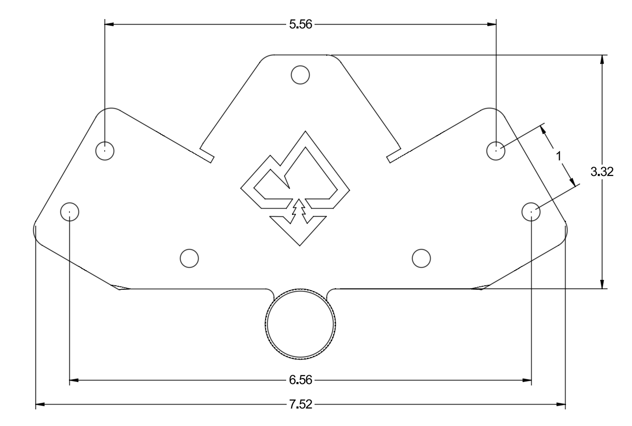 Weekender Outdoors Starlink Mini Low-Profile Roof Rack Mount