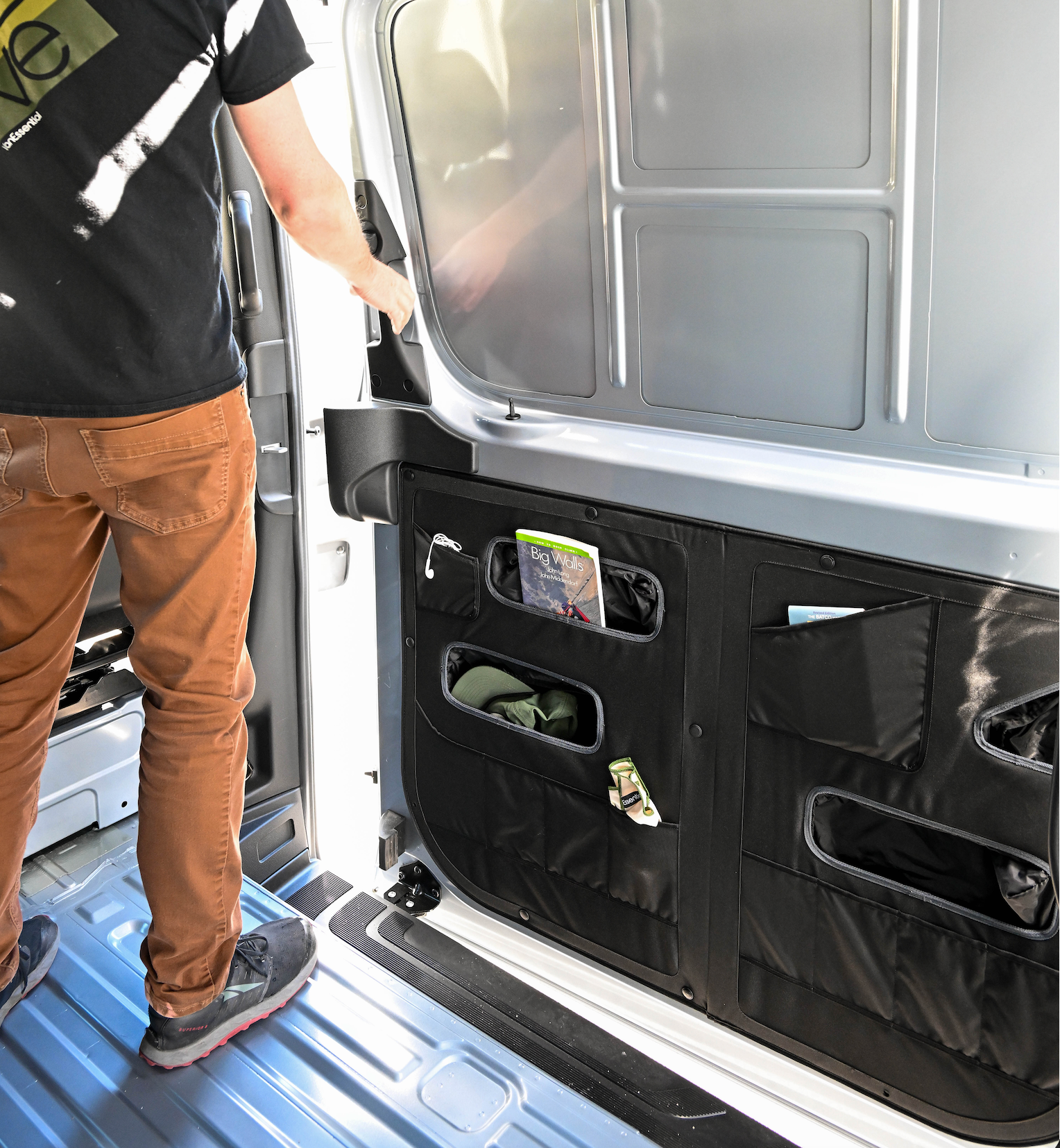 VanEssential Transit Lower Sliding Door Storage Panel