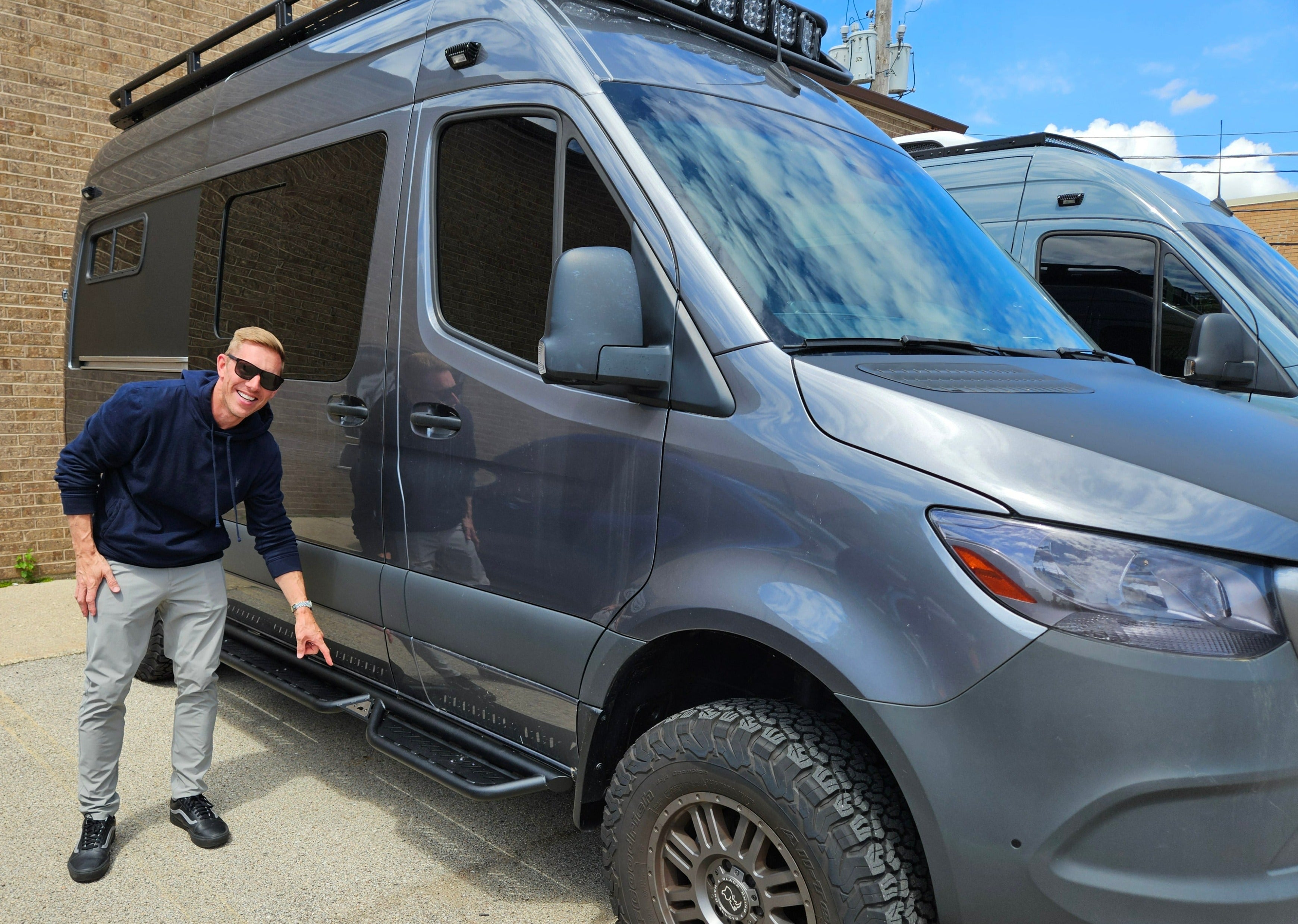ROVER VANS SPRINTER ADVENTURE SIDE STEPS