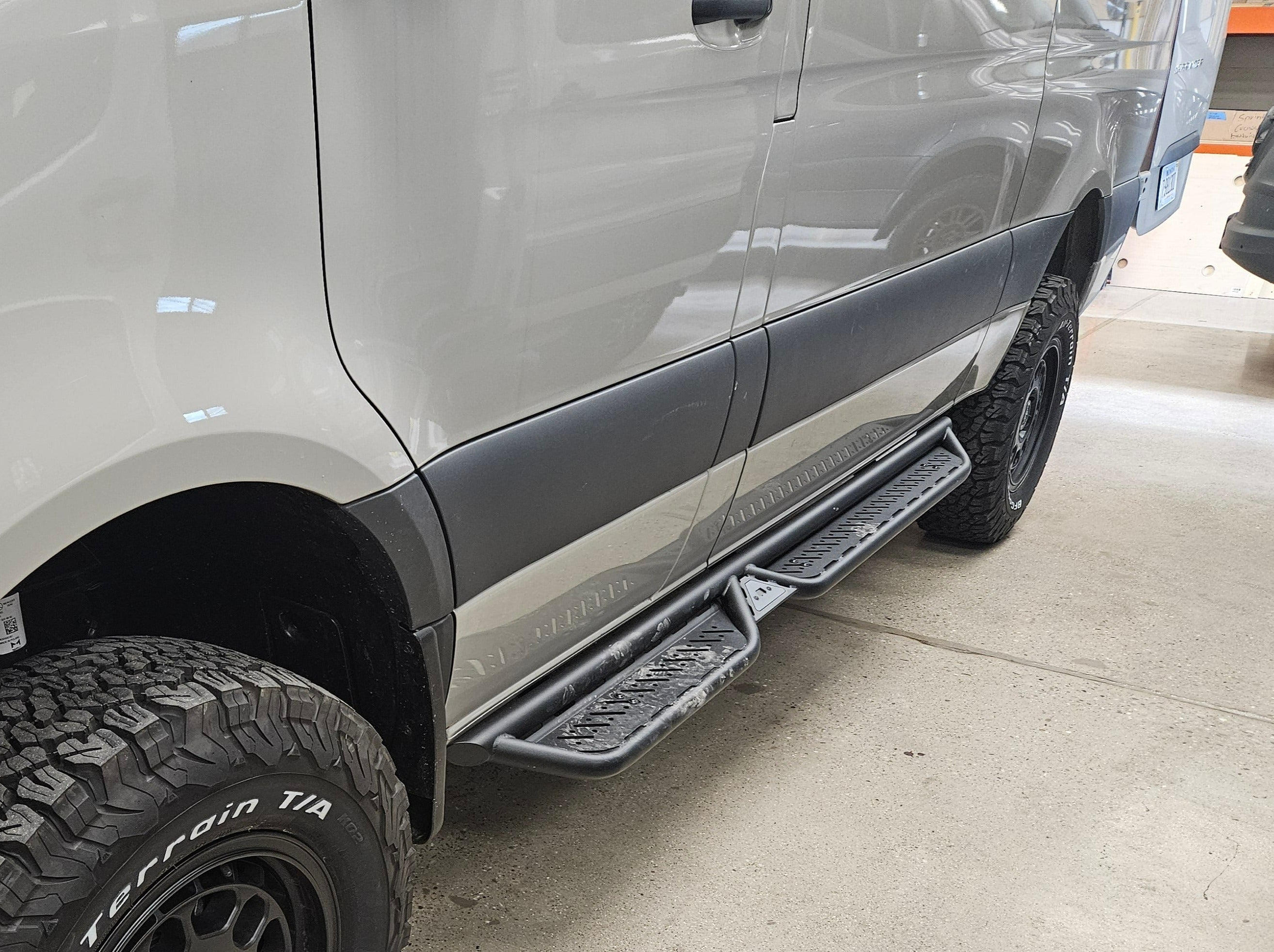 ROVER VANS SPRINTER ADVENTURE SIDE STEPS