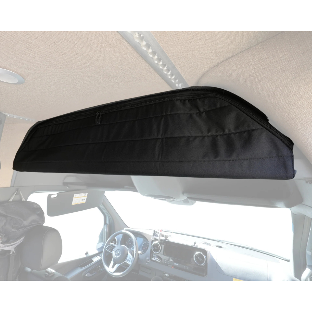 Rigwell Made Sprinter Headliner Shelf Cover - Secure Storage