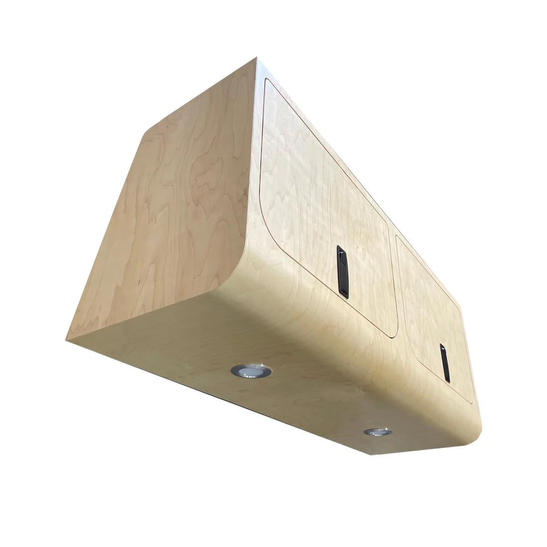SERG SUPPLY ROUNDED OVERHEAD CAMPERVAN CABINETS
