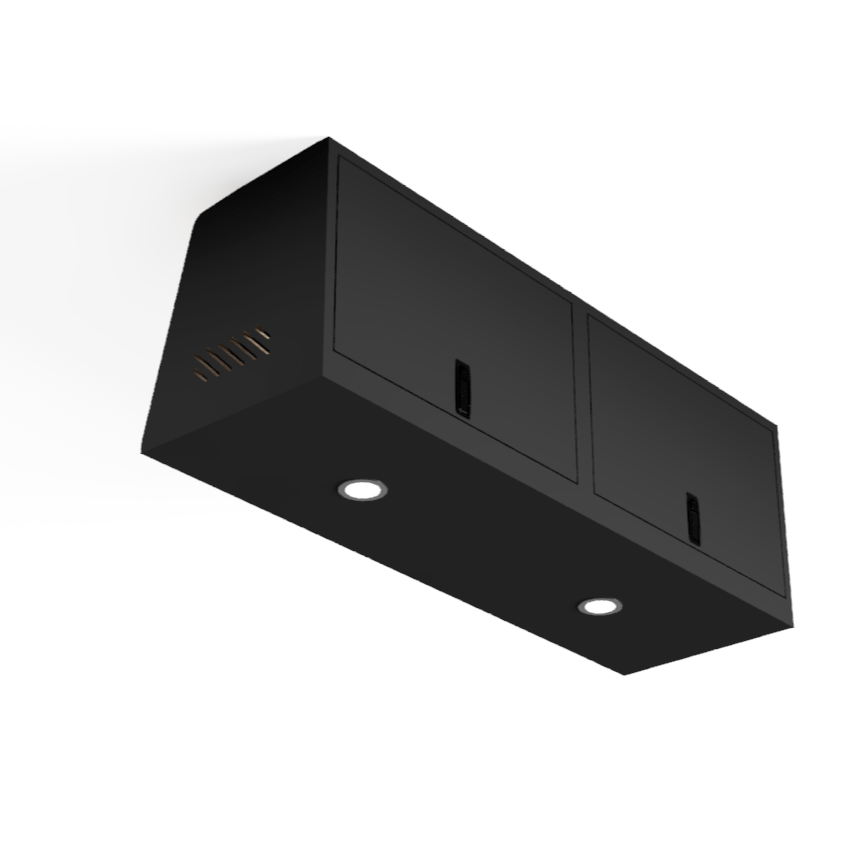 SERG SUPPLY SQUARED OVERHEAD VAN CABINET