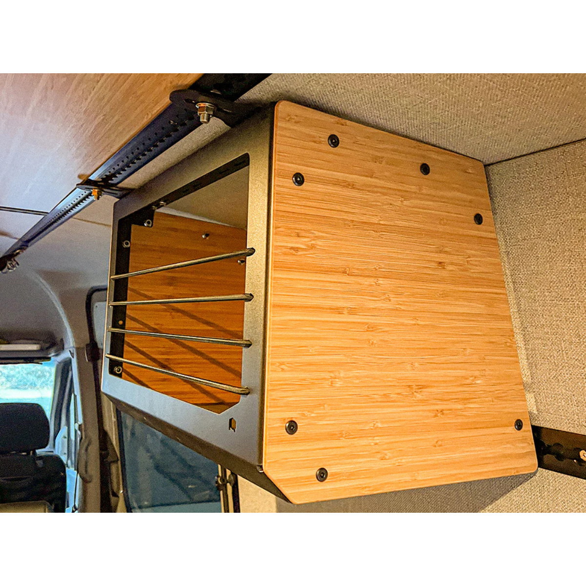 Rigwell Made Stash Cab Adventure Wagon Brackets - L-Track Mounting