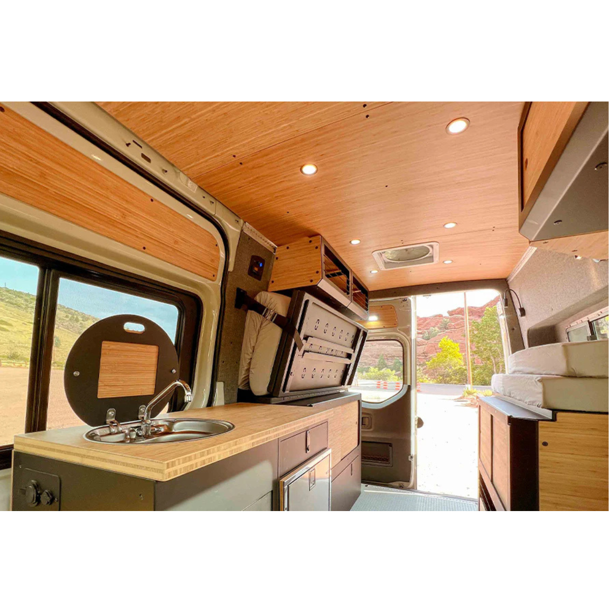 Rigwell Made Stash Cab 24 Open Slim - Low-Profile Storage