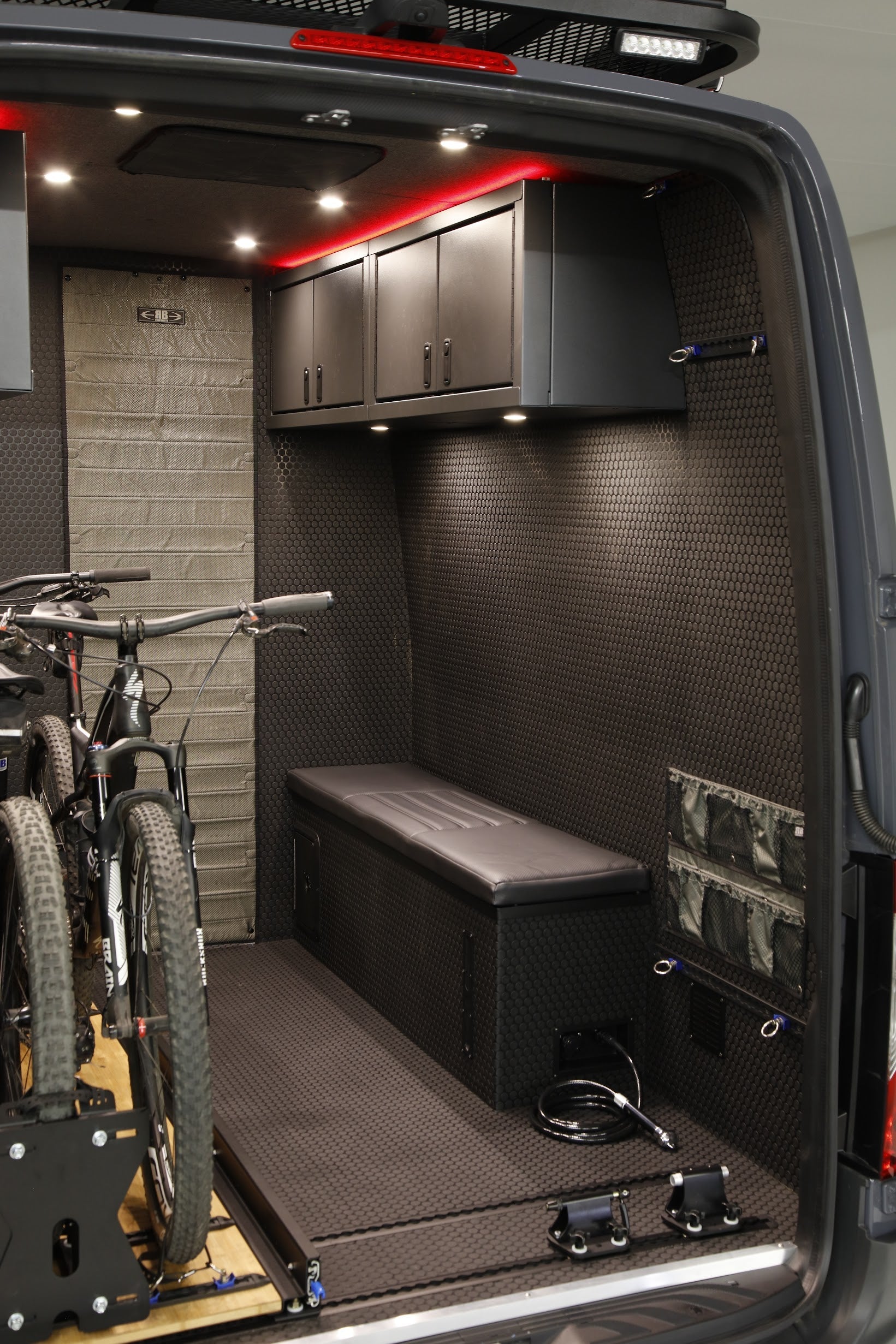 RB Components Sprinter Wall Cabinet 32 x 16 x 14 - Aluminum
