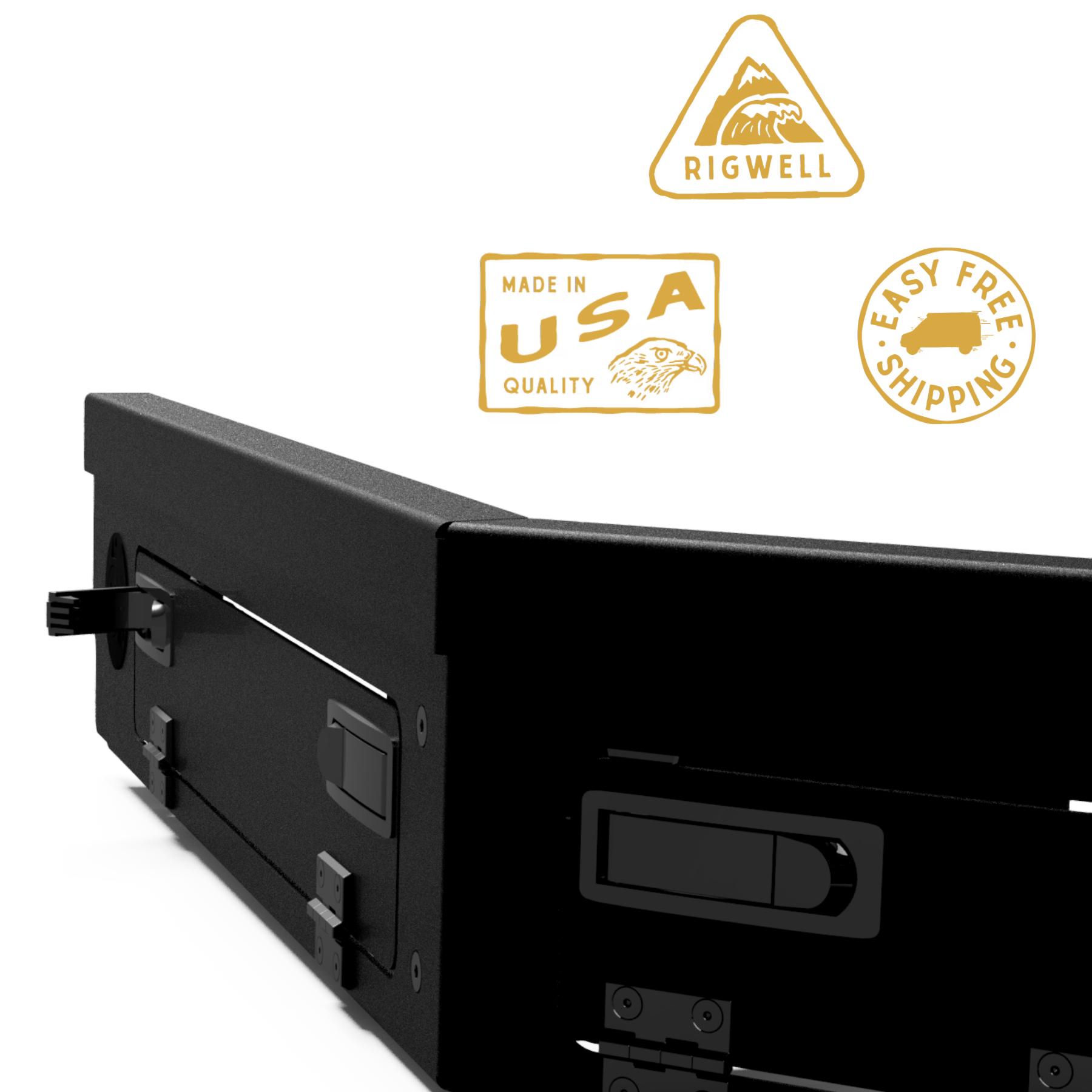 Rigwell Made Sprinter Stow Step - Storage and Power