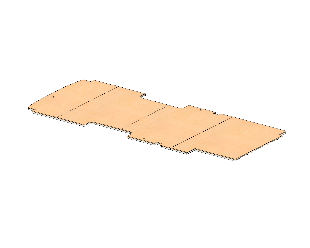 AVC Rig Ford Transit Insulated Subfloor - Pro-Grade Foundation